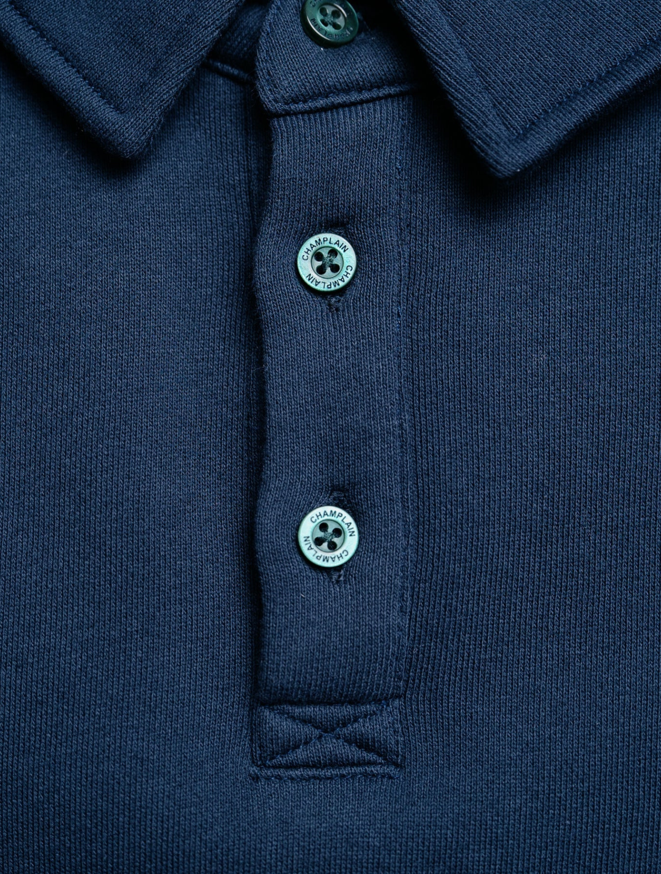 Long Sleeve Fleece Polo