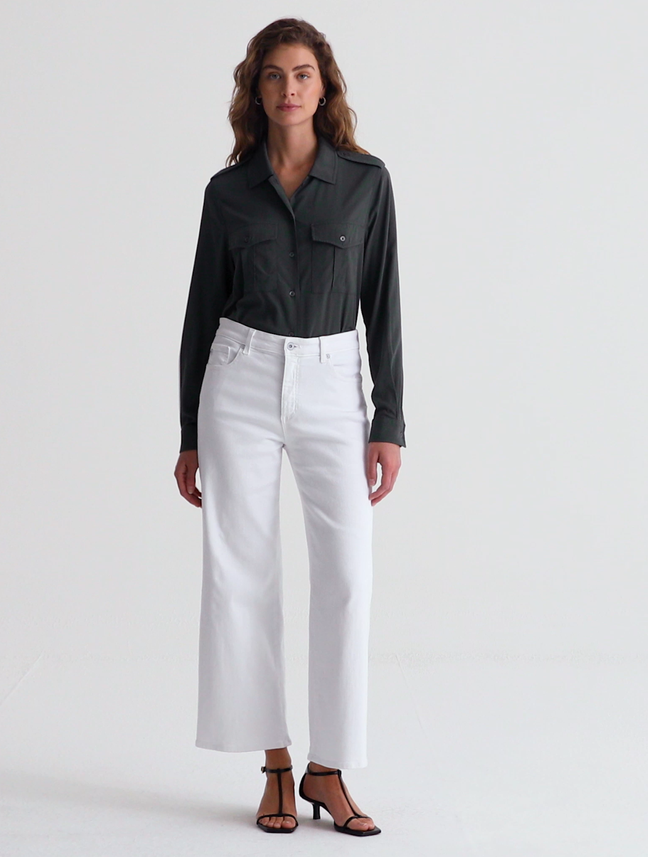 Saige Wide Leg Crop