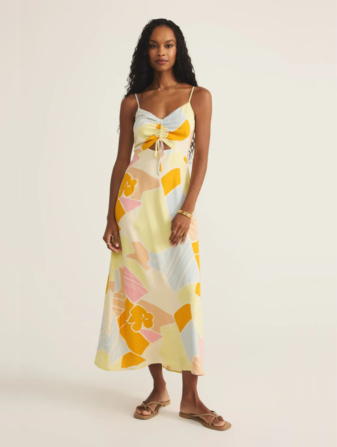 Aura Riviera Midi Dress