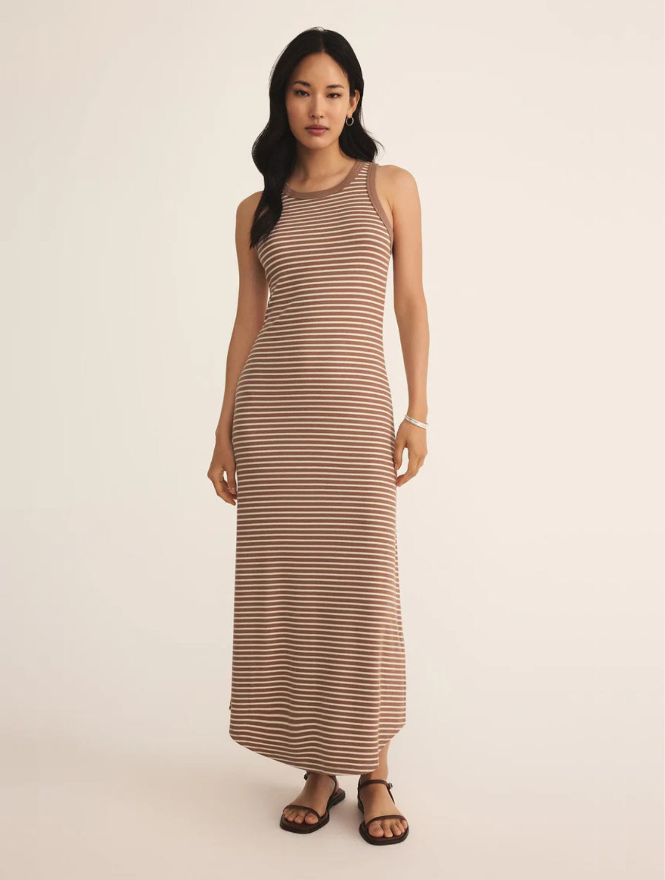 Goodwin Stripe Midi Dress