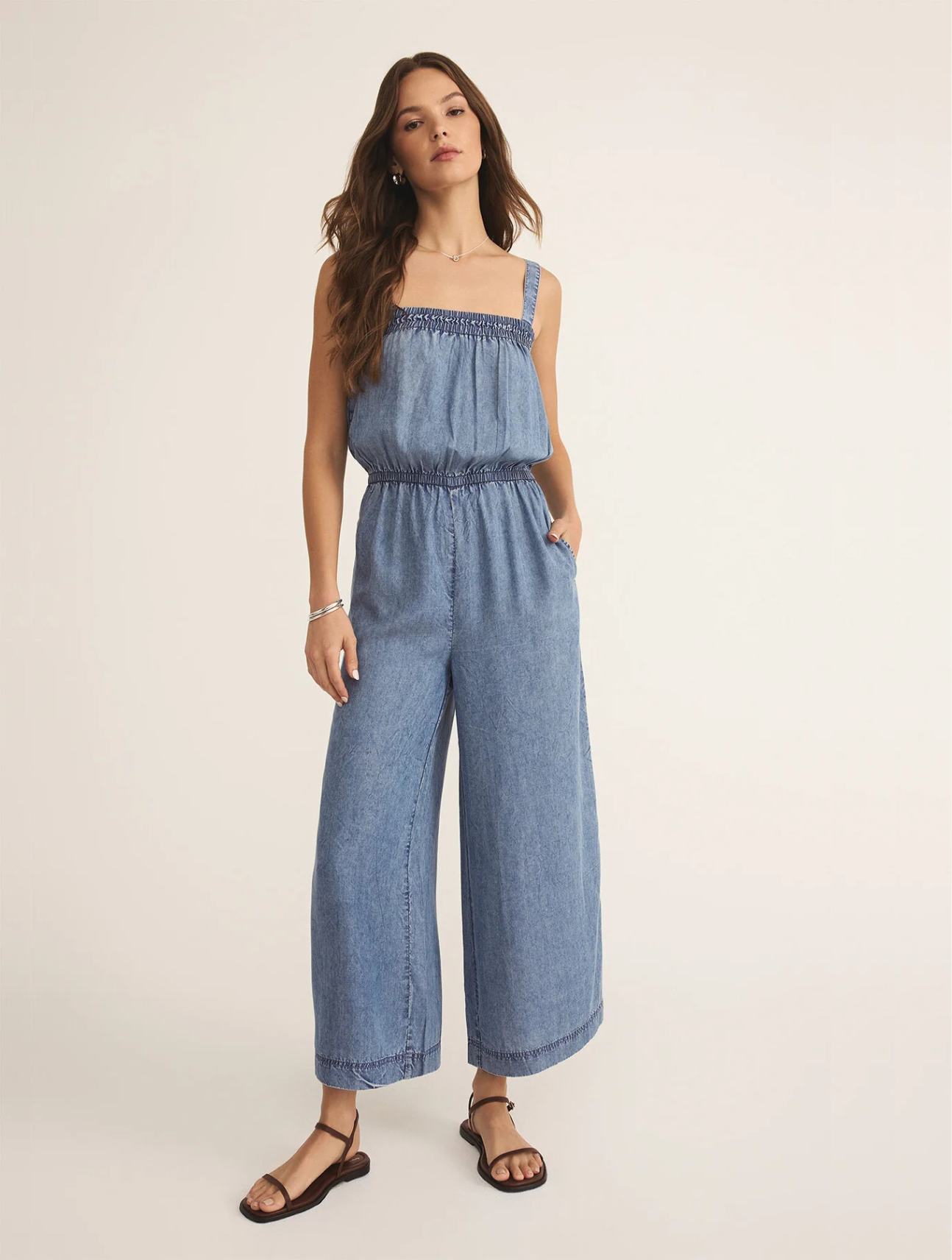 Solara Chambray Jumpsuit