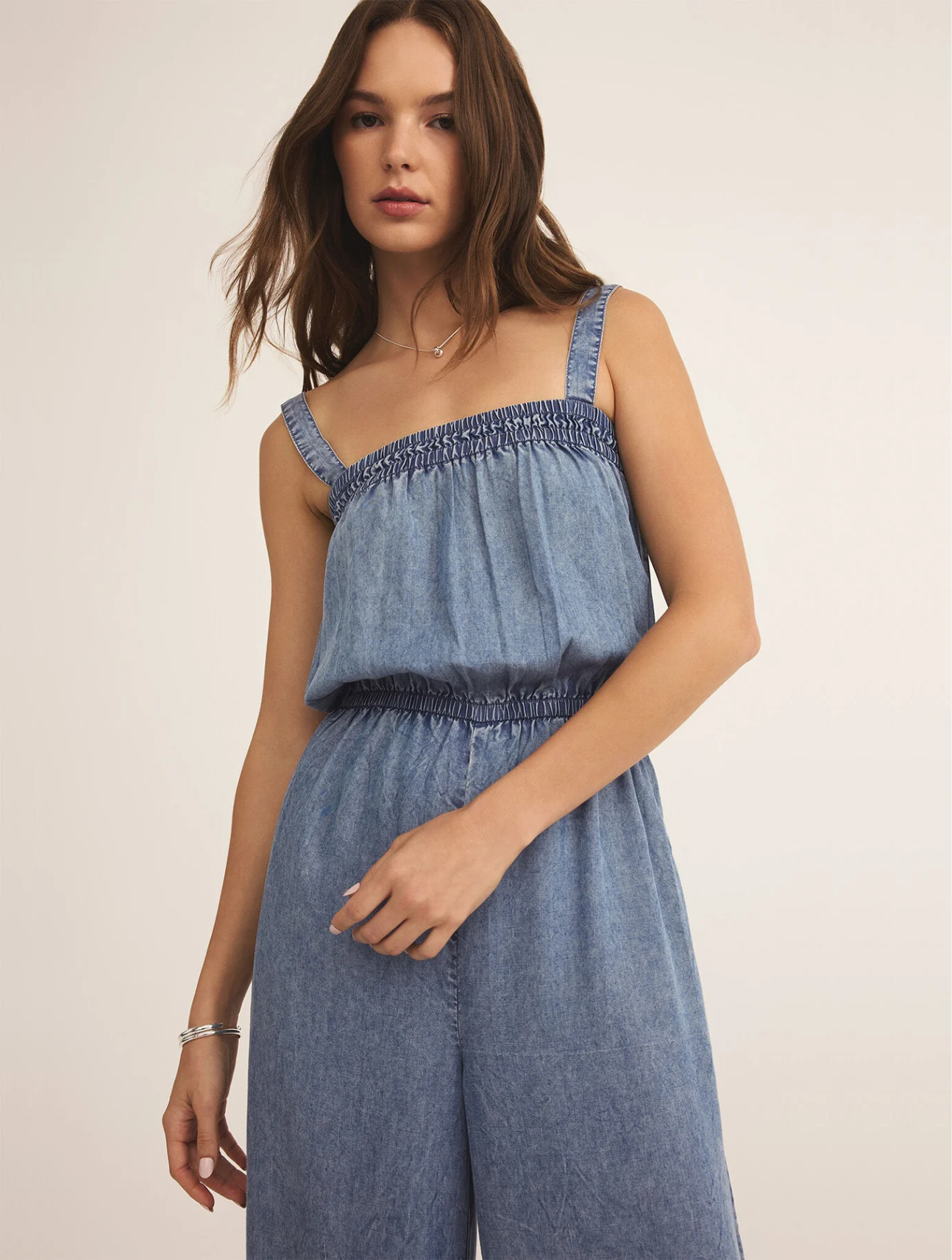 Solara Chambray Jumpsuit