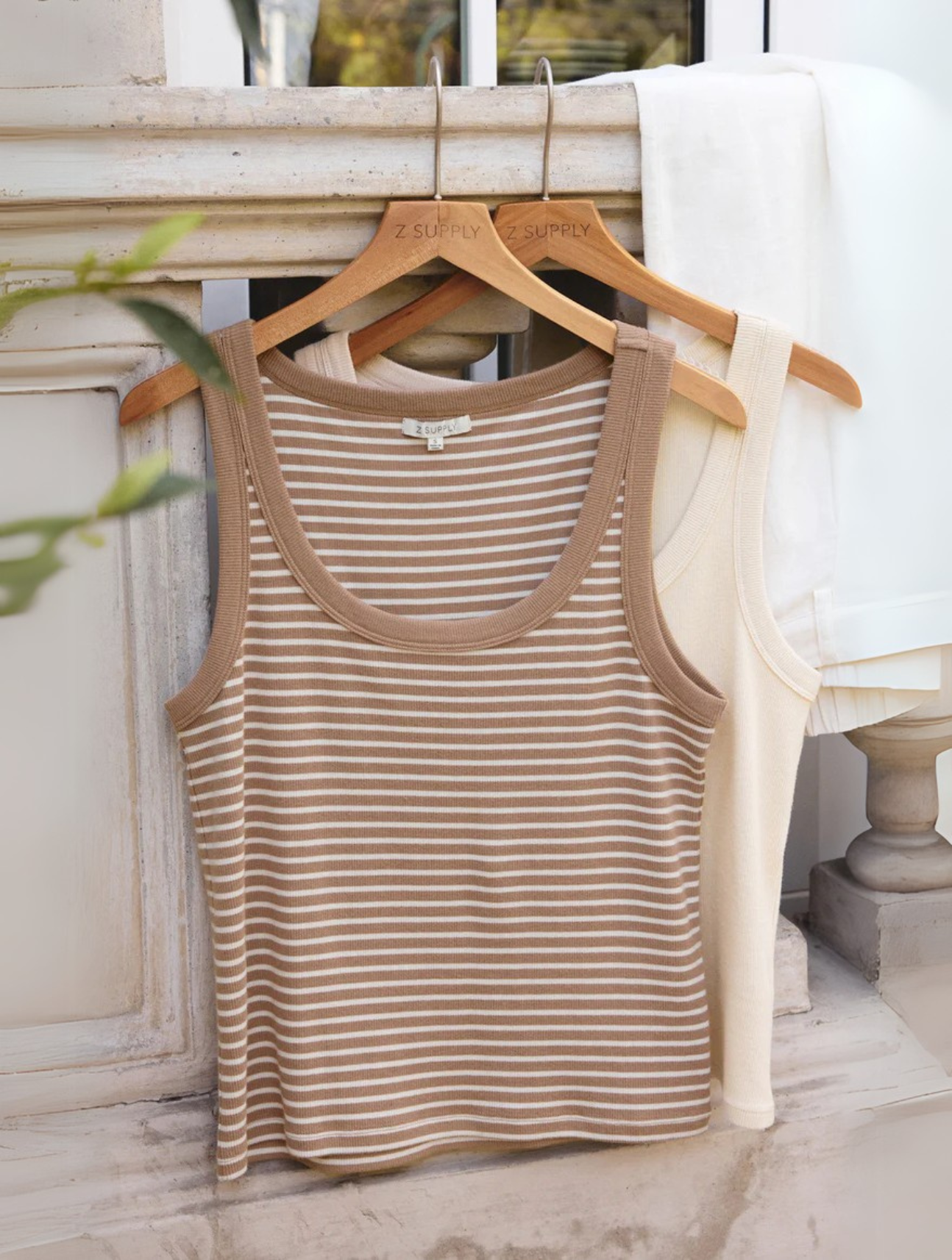Elin Stripe Rib Tank