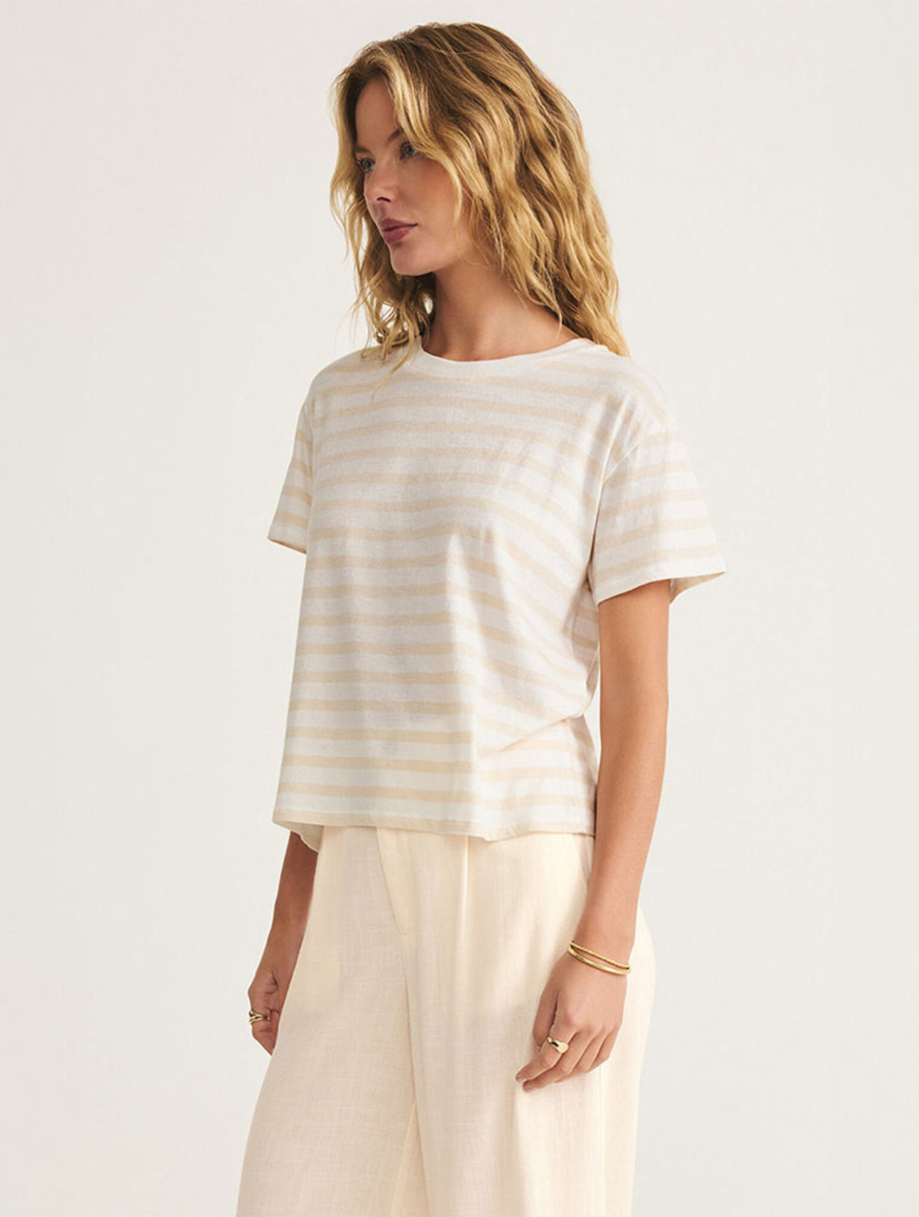 Go To Striped Tee
