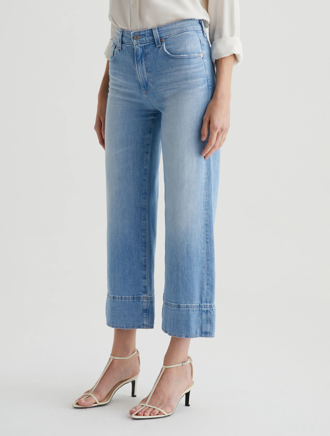 Saige Wide Leg Crop