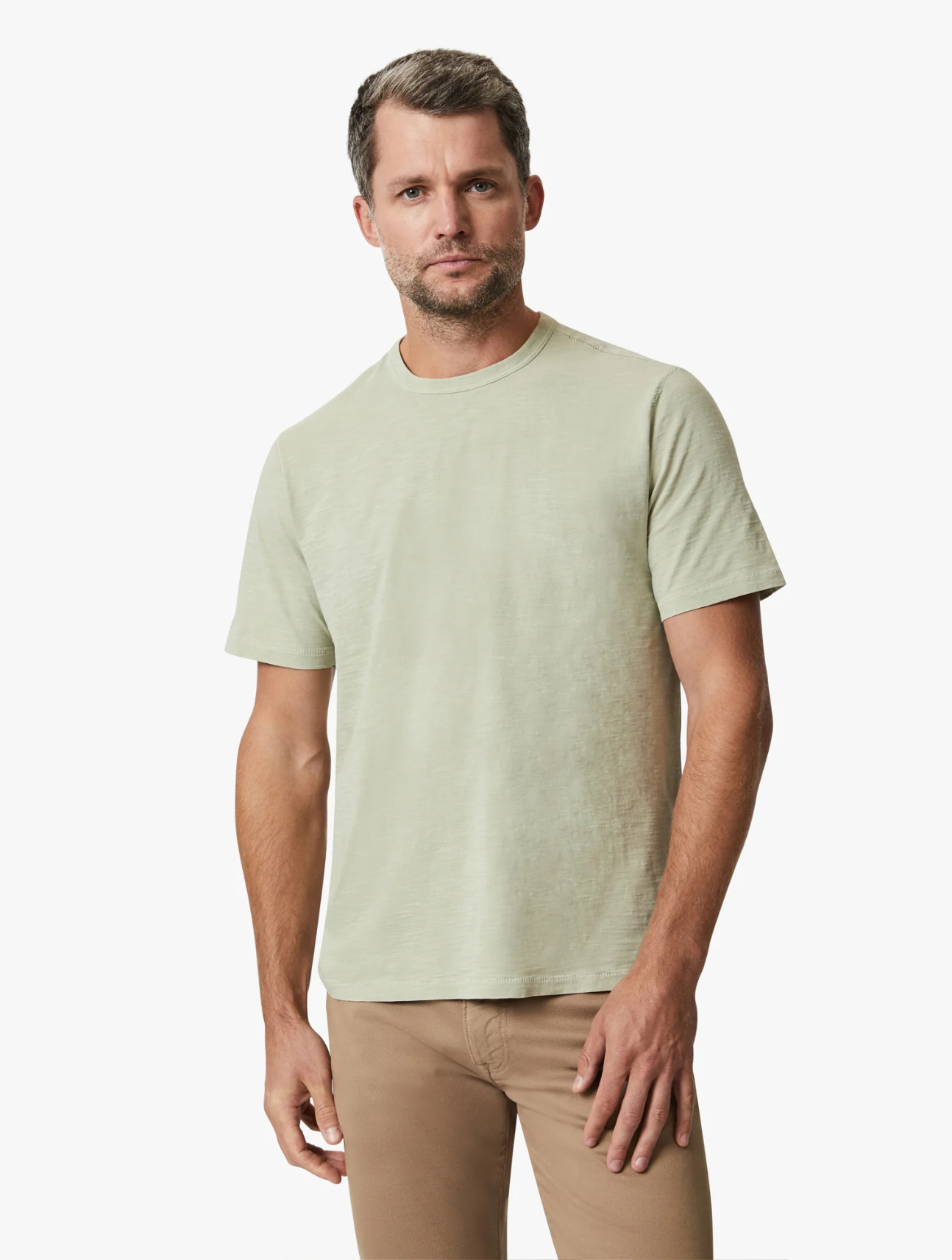 Slub Crew Neck T-Shirt