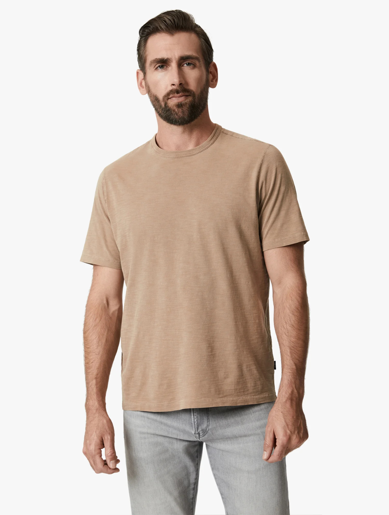 Slub Crew Neck T-Shirt