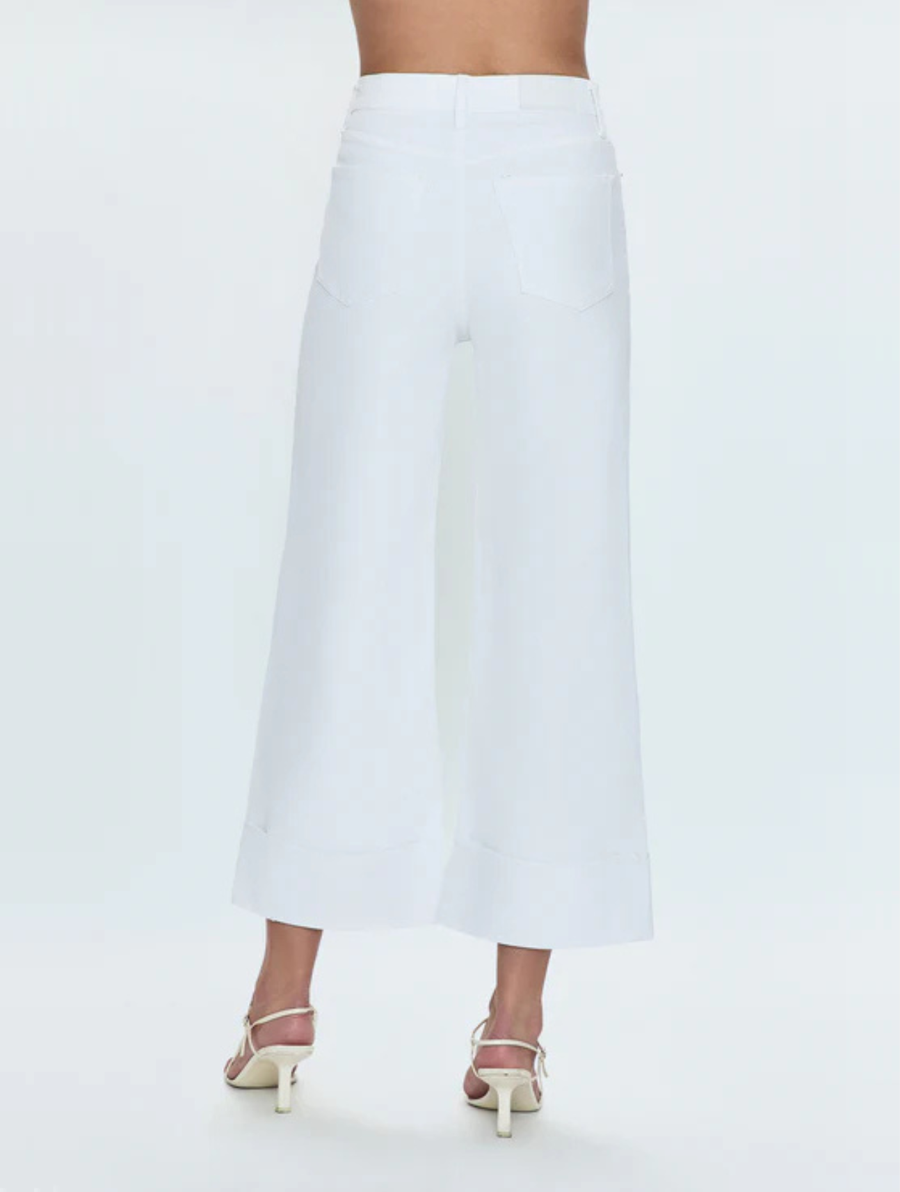 Lana Crop Cuffed Ultra Wide Leg
