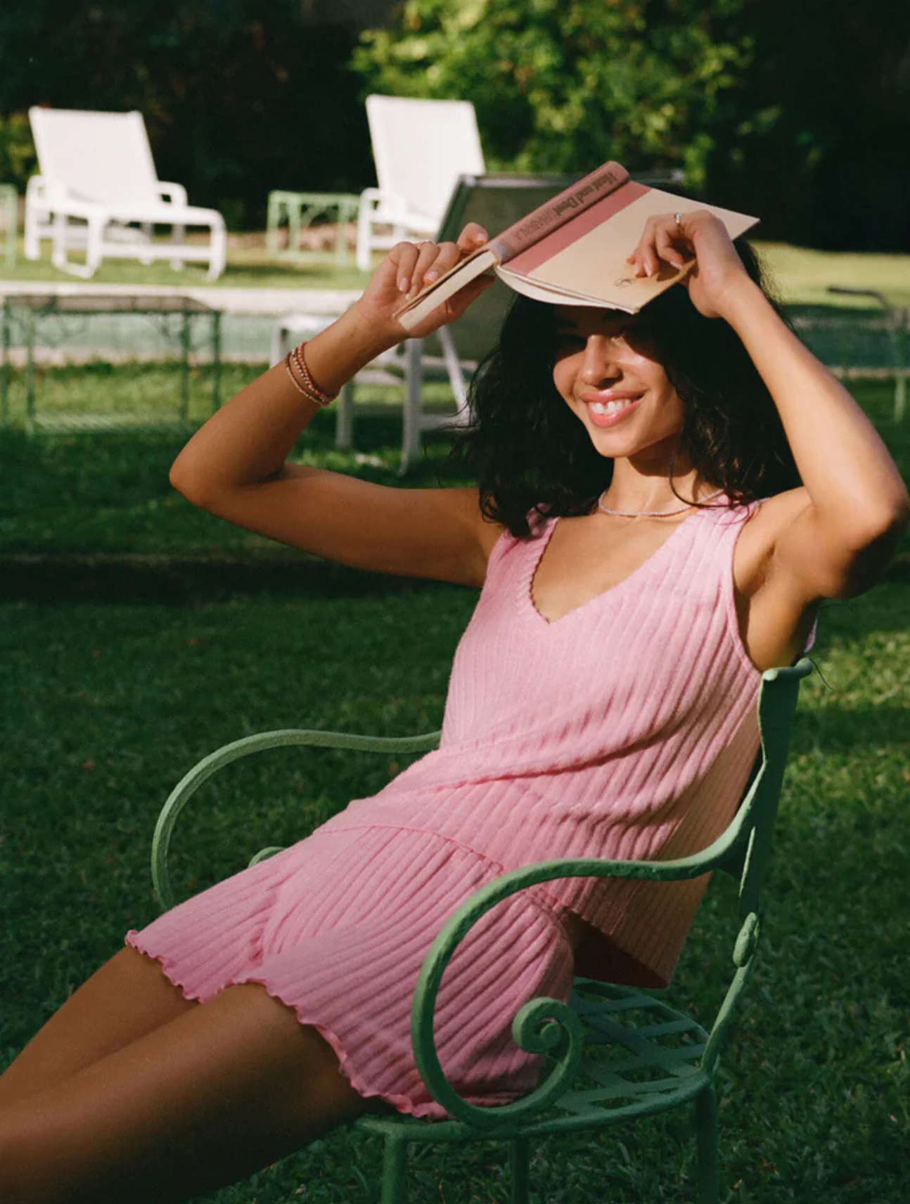 Dawn Smocked Rib Short