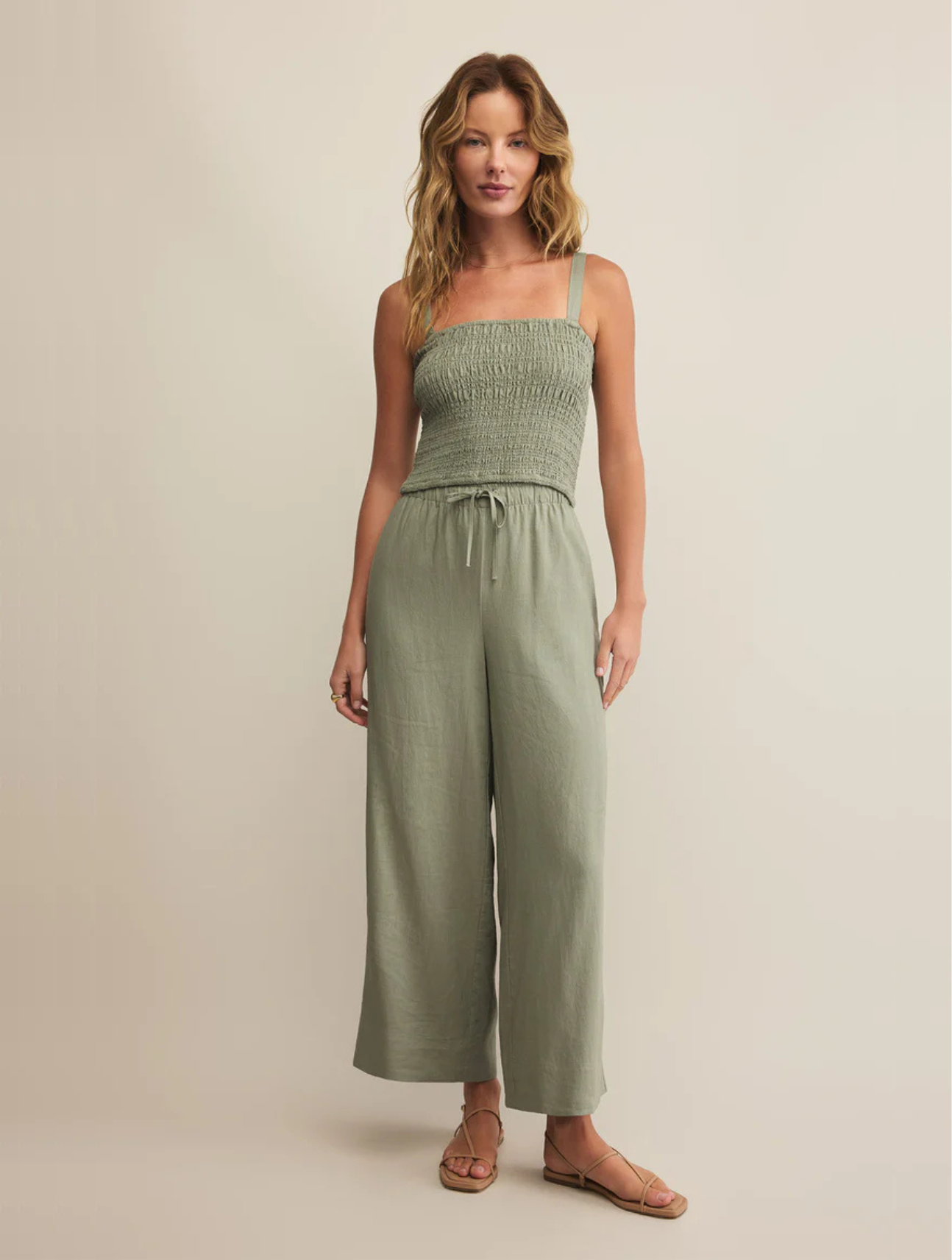 Easton Textured Linen Pant