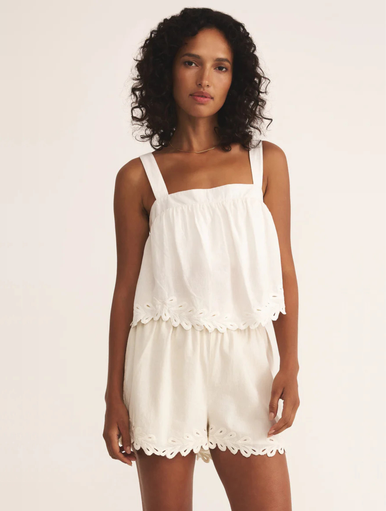 Annecy Embroidered Tank
