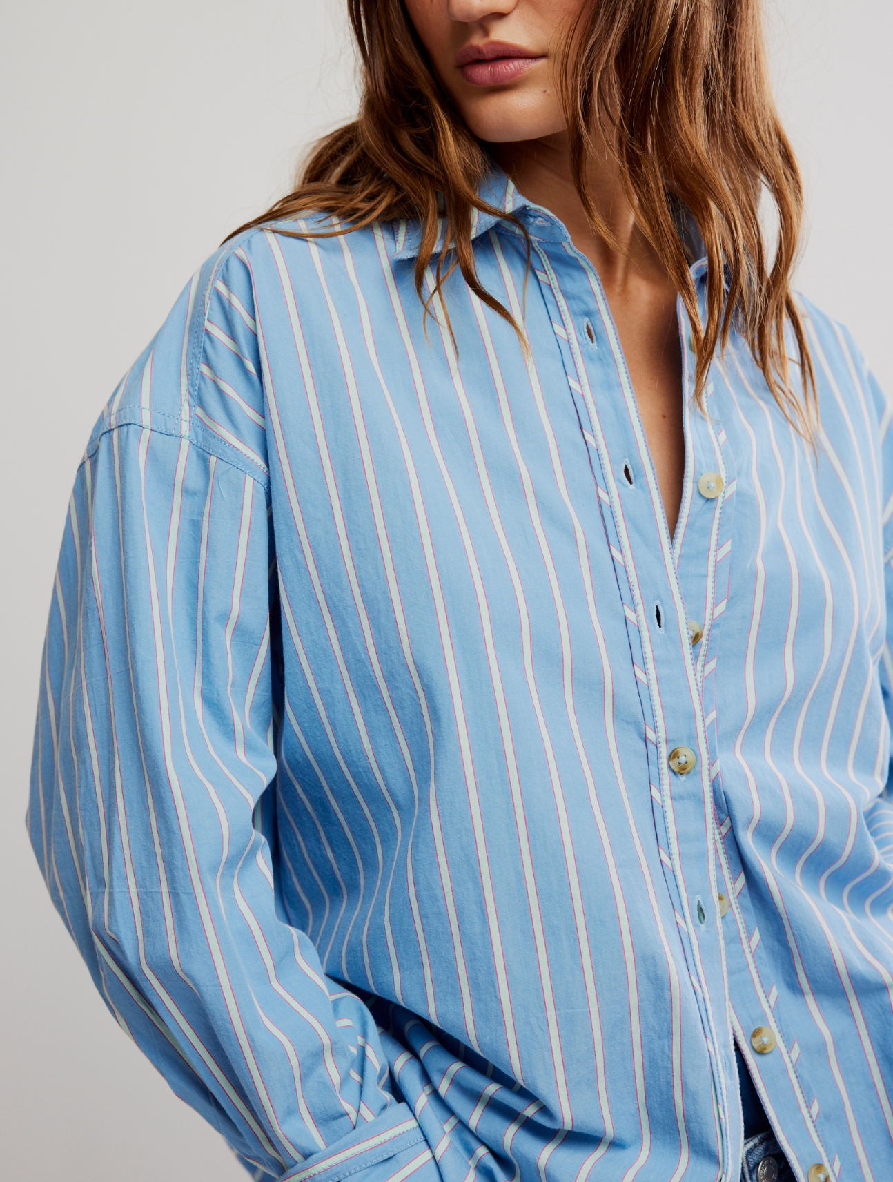 Striped Varsity Vibes Shirt