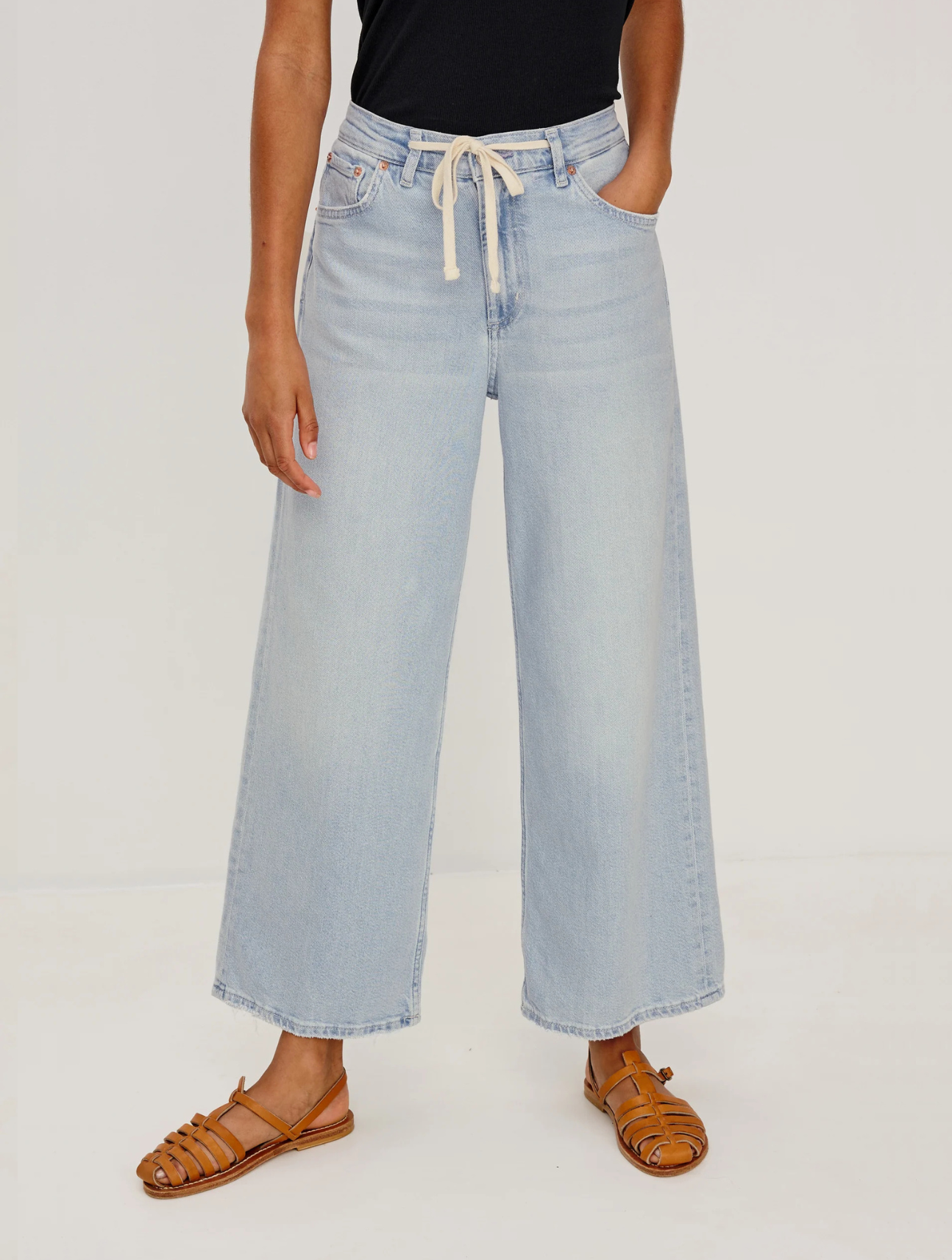 Angeleno Wide Leg Crop