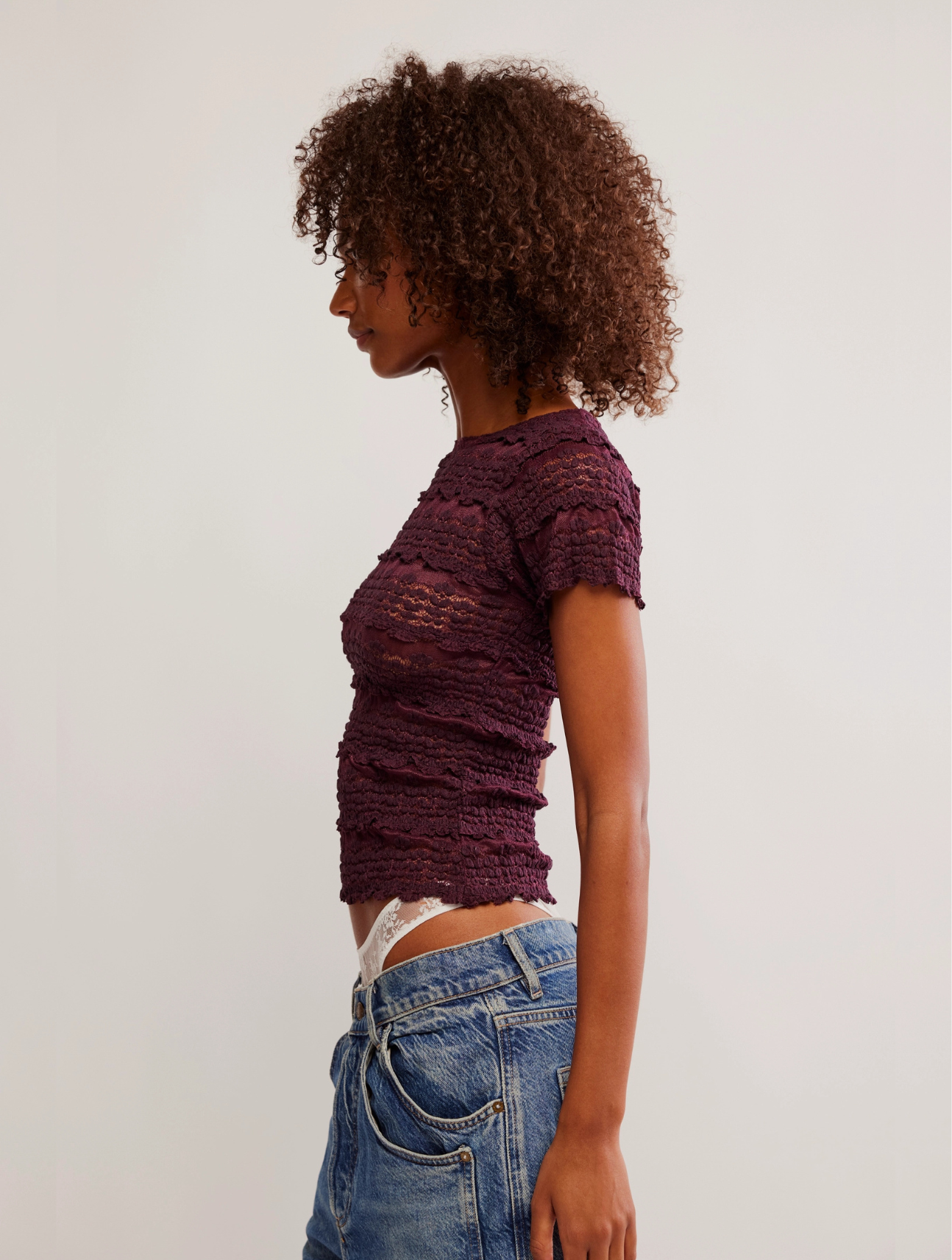 Angelina Lace Tee