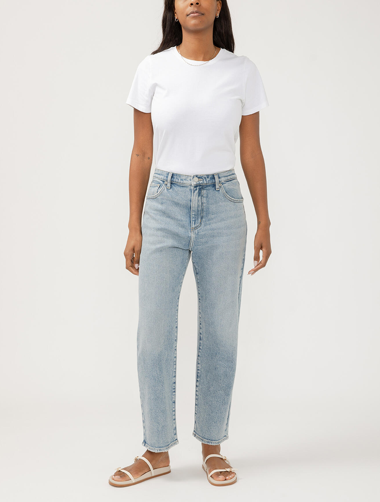 90's Mid Rise Relaxed Straight