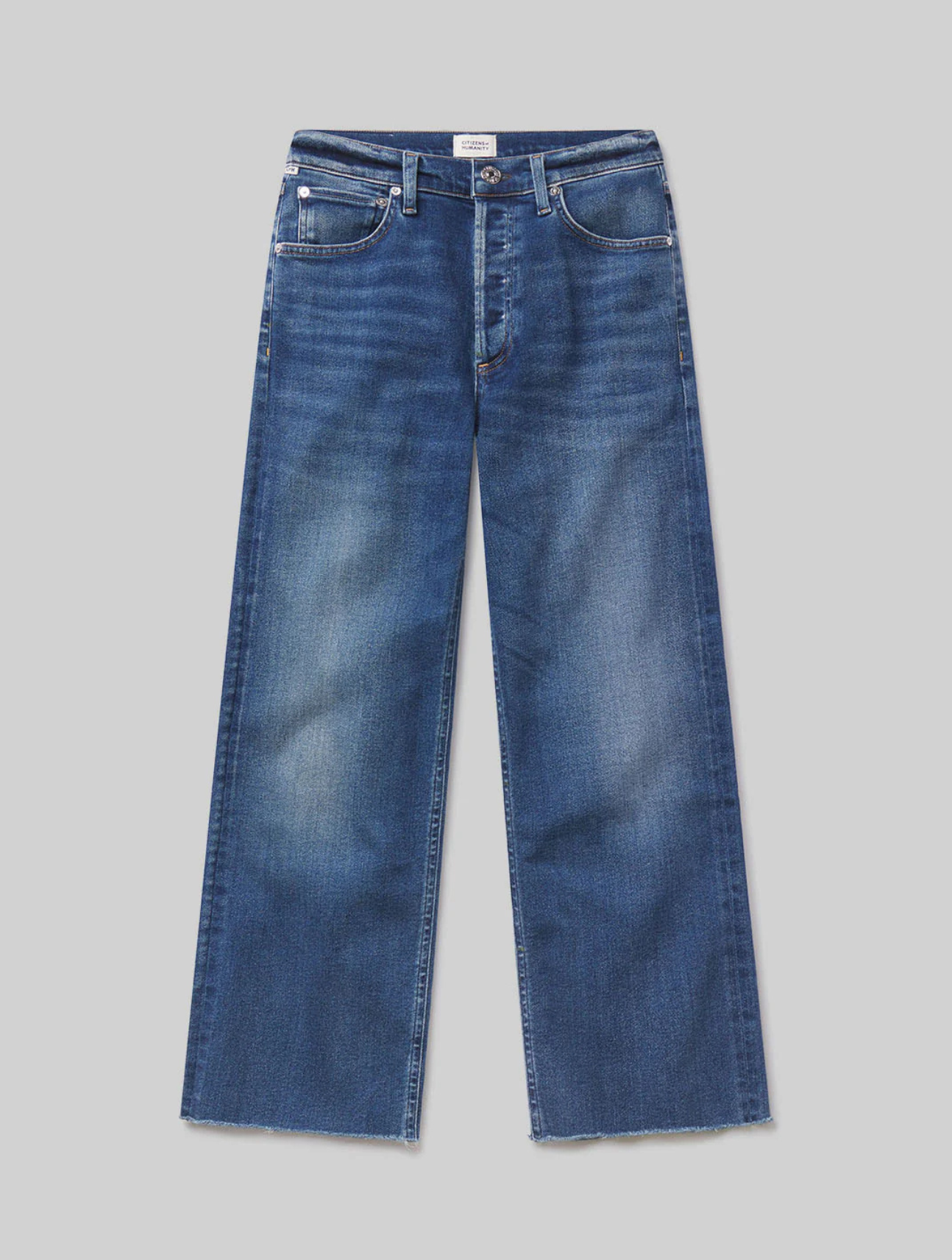 Palma Straight Raw Hem