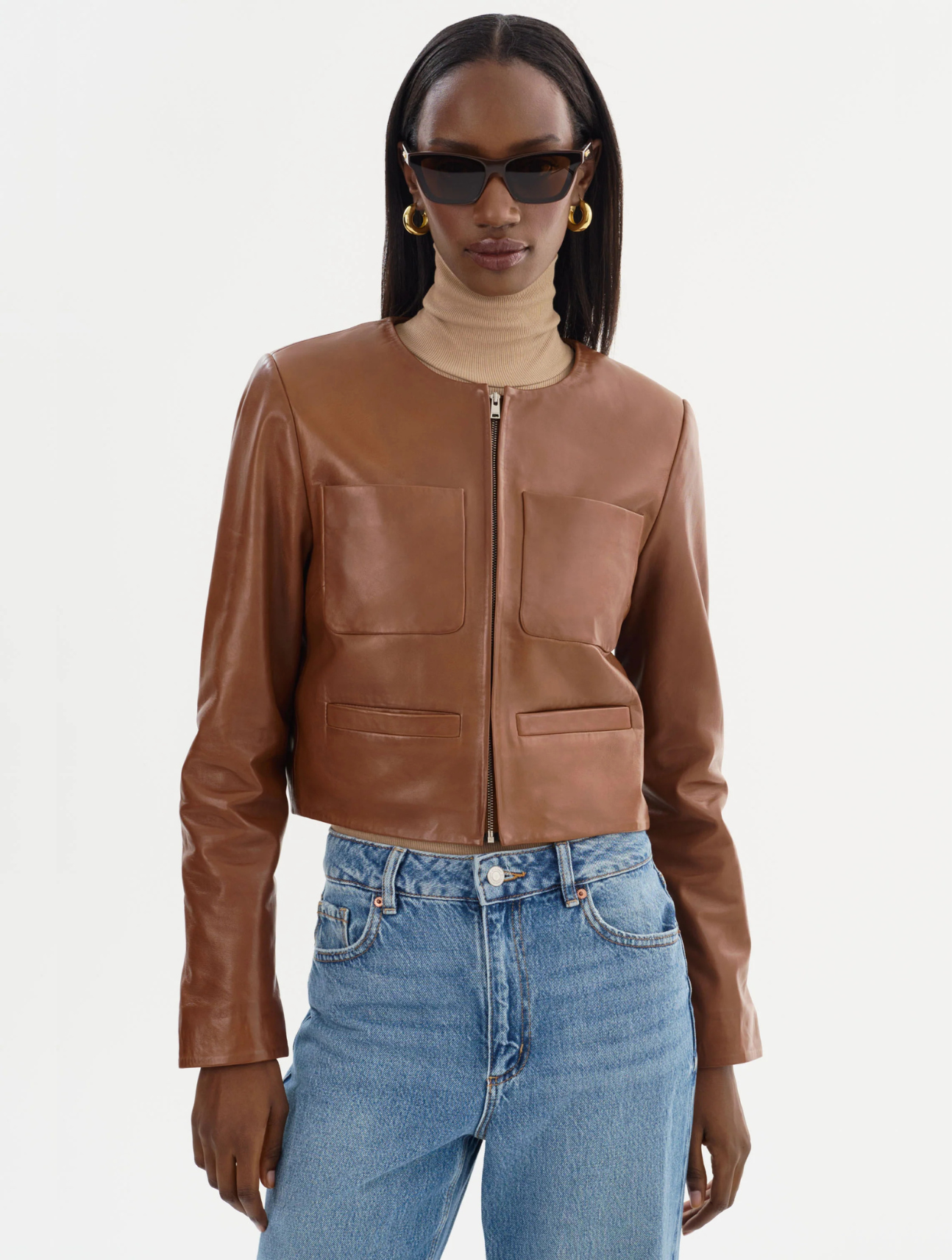 Linette Leather Jacket