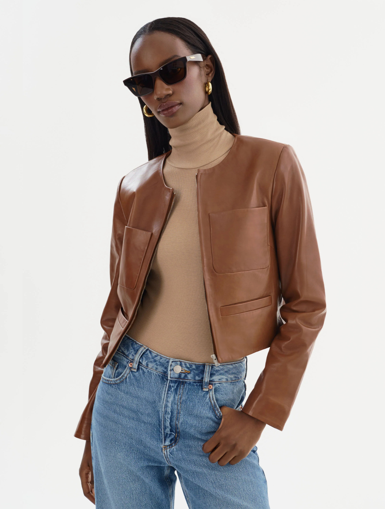 Linette Leather Jacket