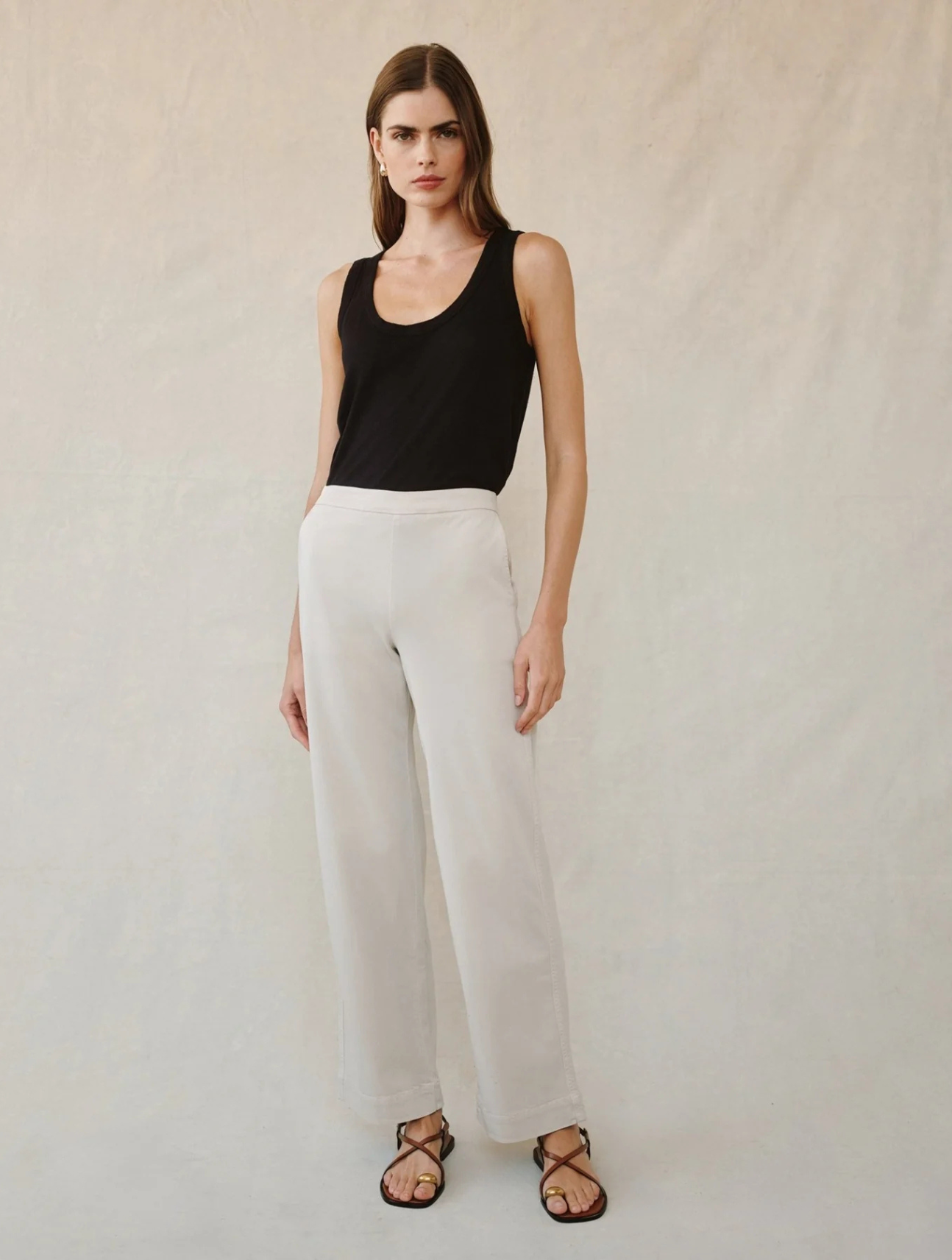 Catalina Clean Front Wide Leg Pant