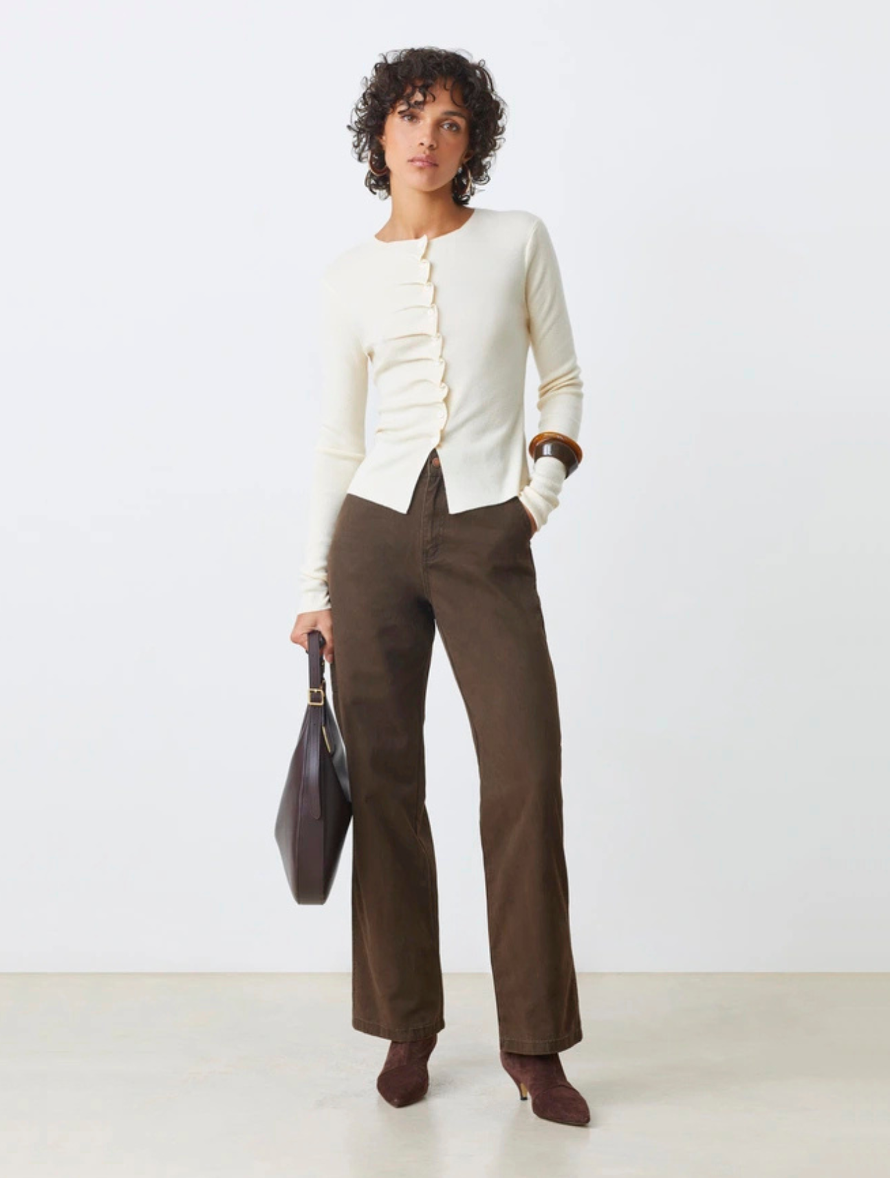 Gamira Pleated Cardigan