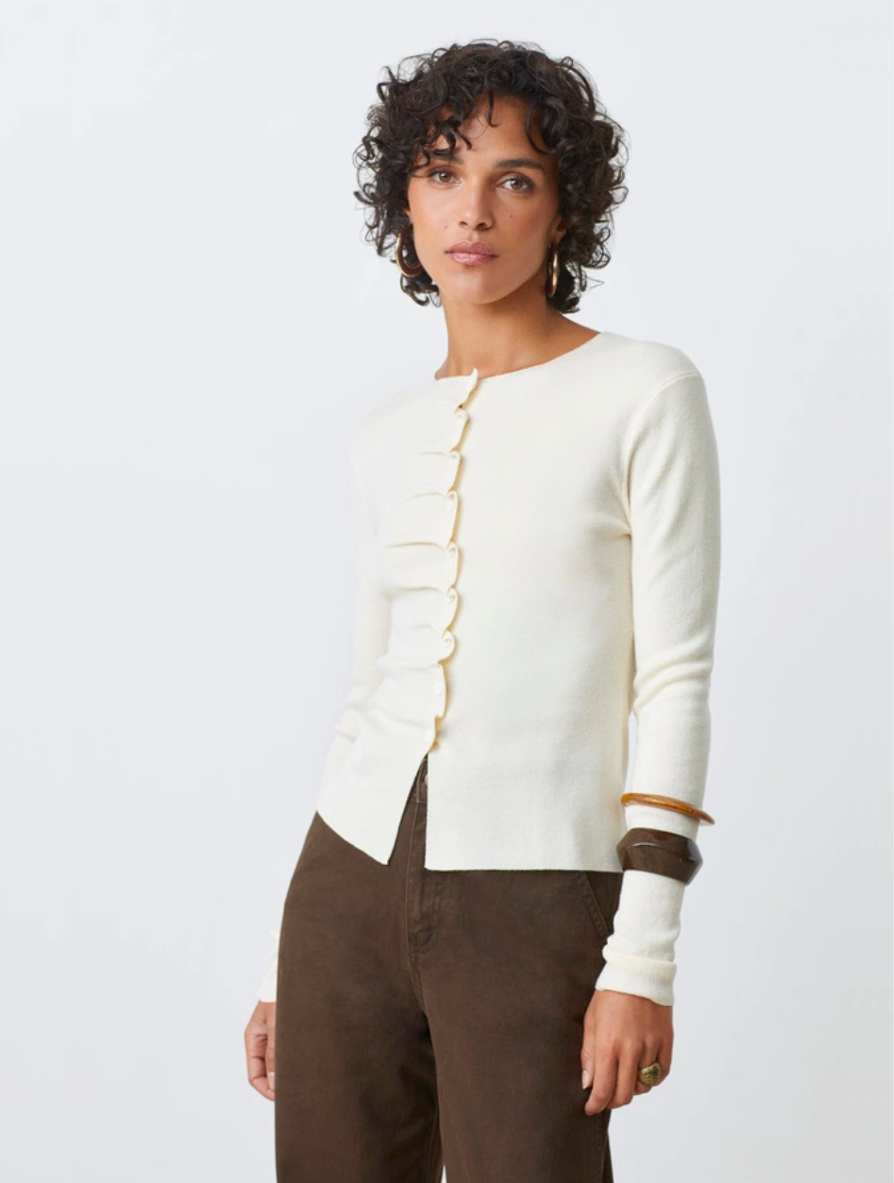 Gamira Pleated Cardigan