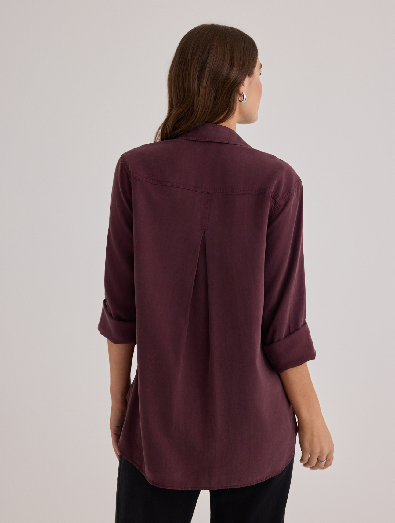 Shirt Tail Button Down