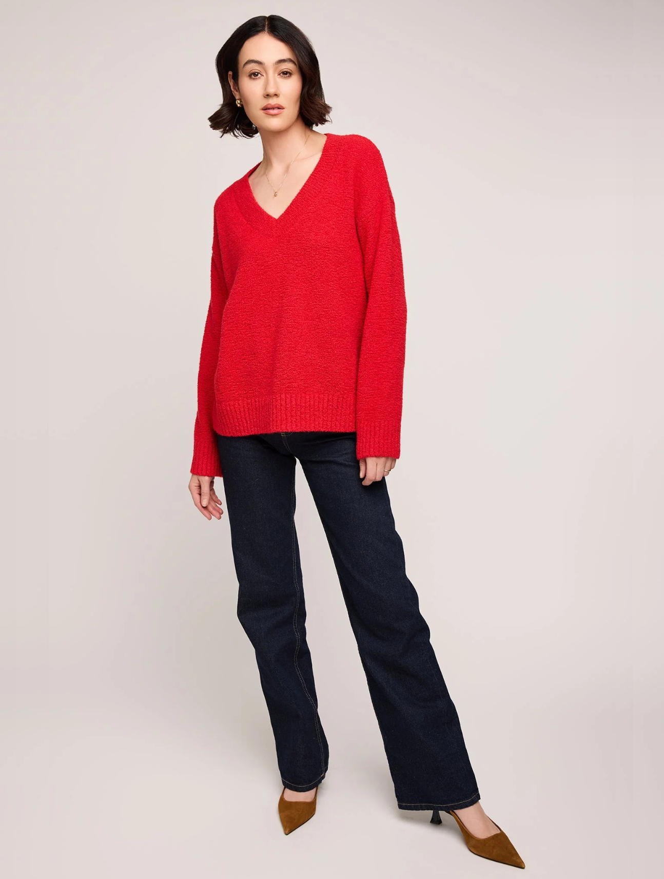 Tilda V-Neck Sweater
