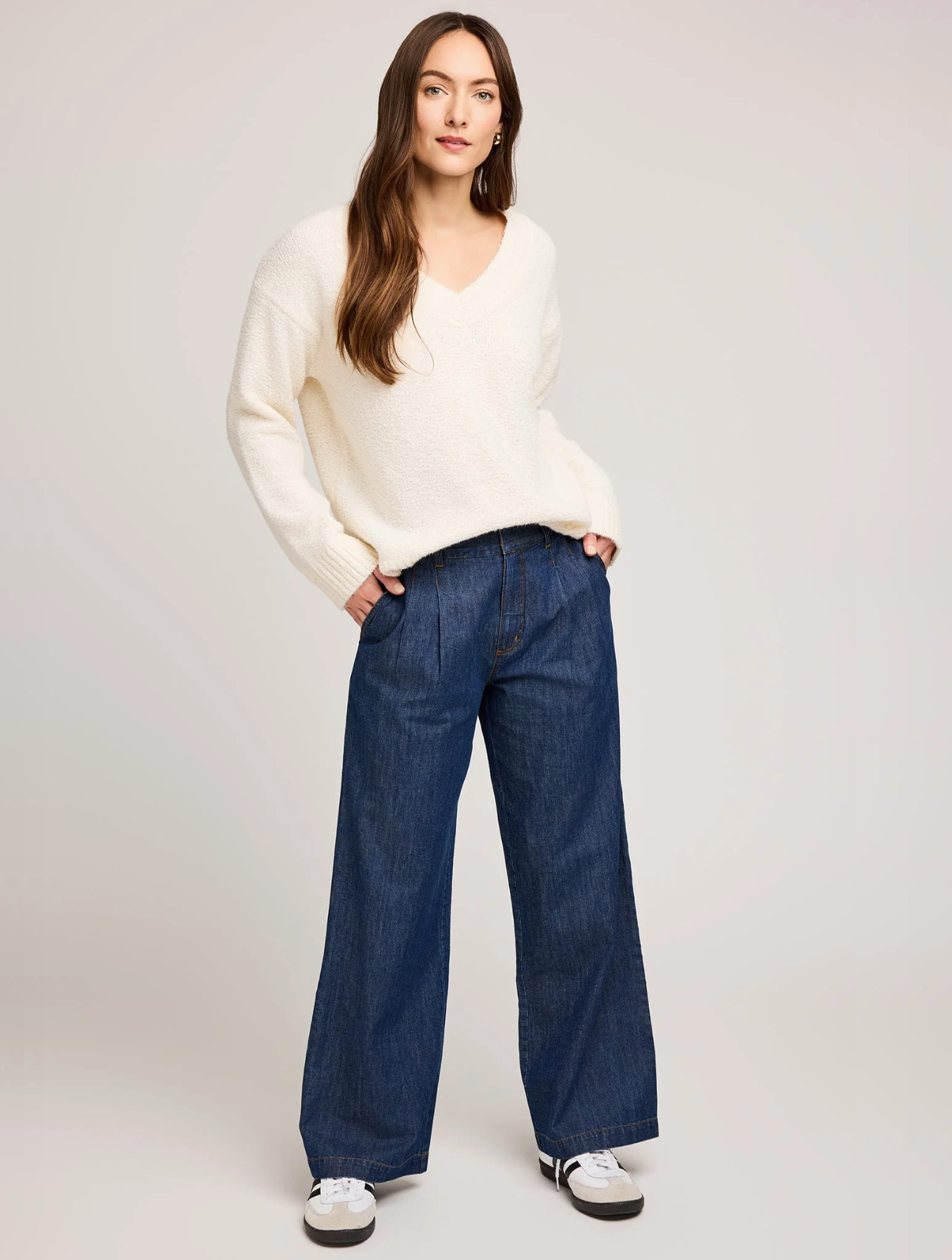 Tilda V-Neck Sweater