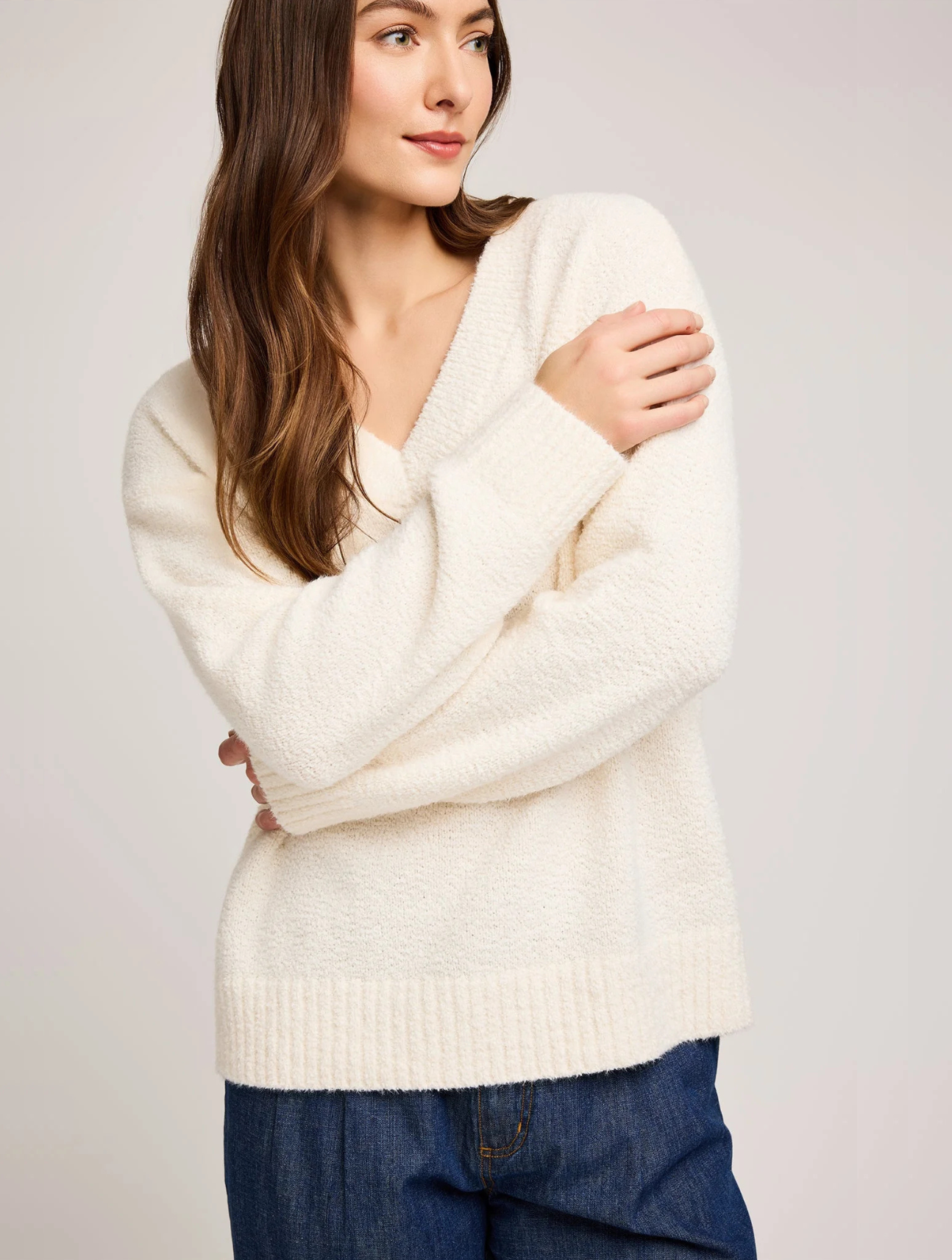 Tilda V-Neck Sweater