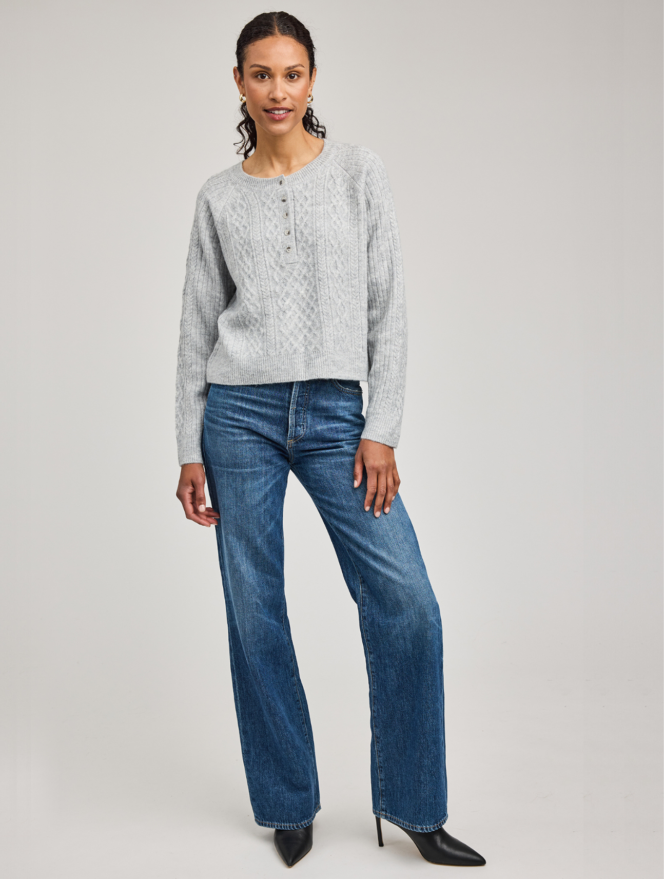 Aspen Cable Knit Sweater