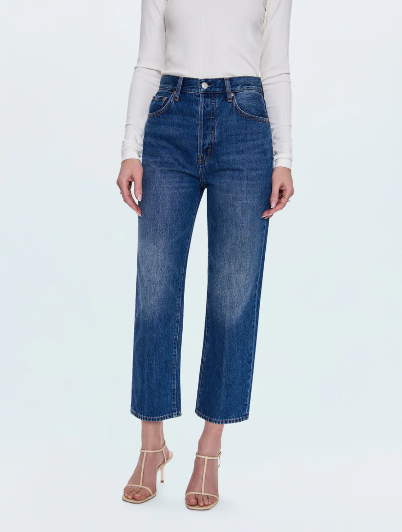 Cassie Super High Rise Straight Leg