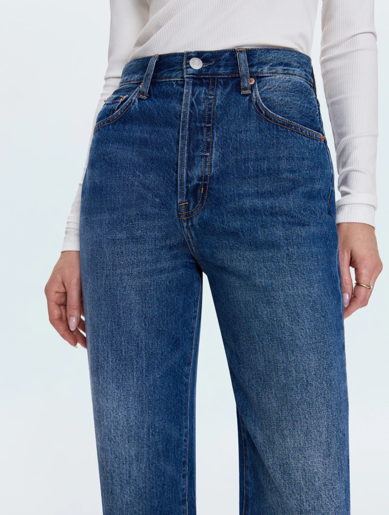 Cassie Super High Rise Straight Leg