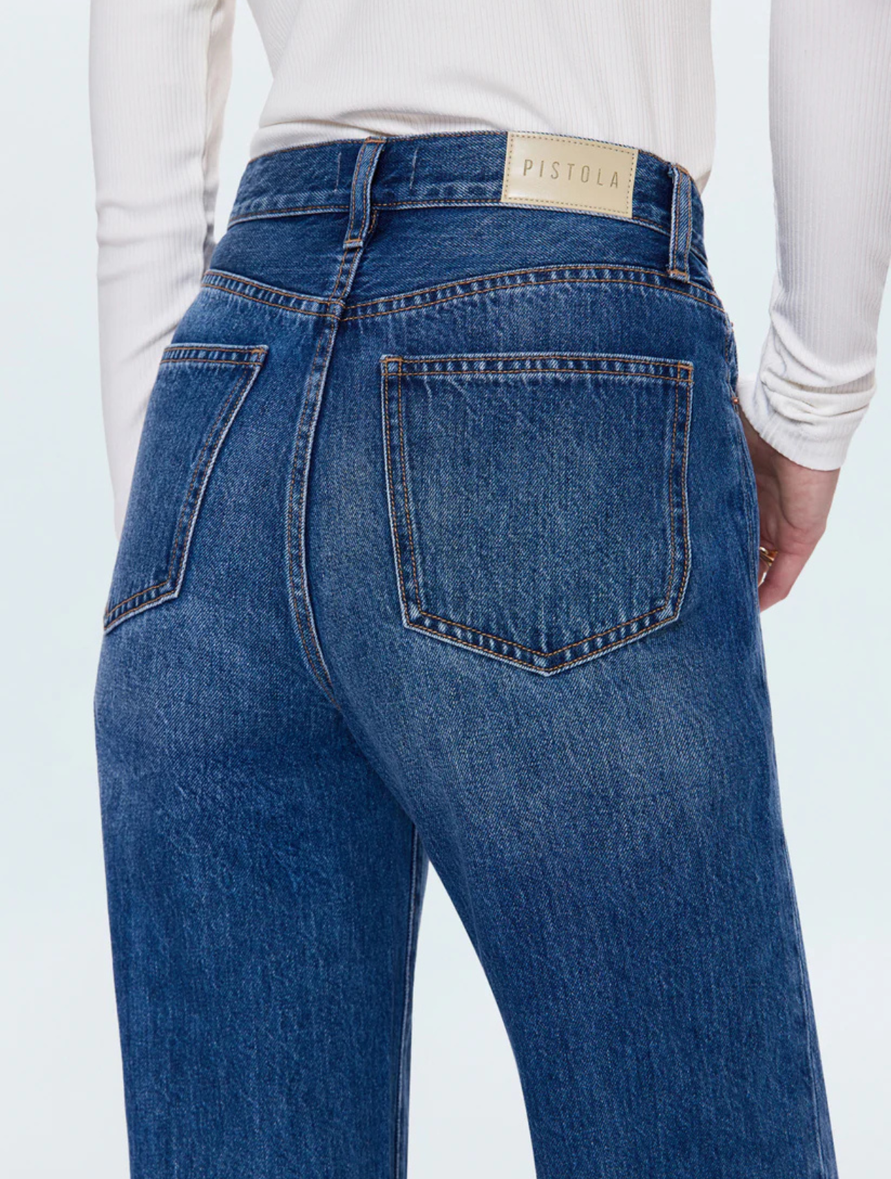 Cassie Super High Rise Straight Leg