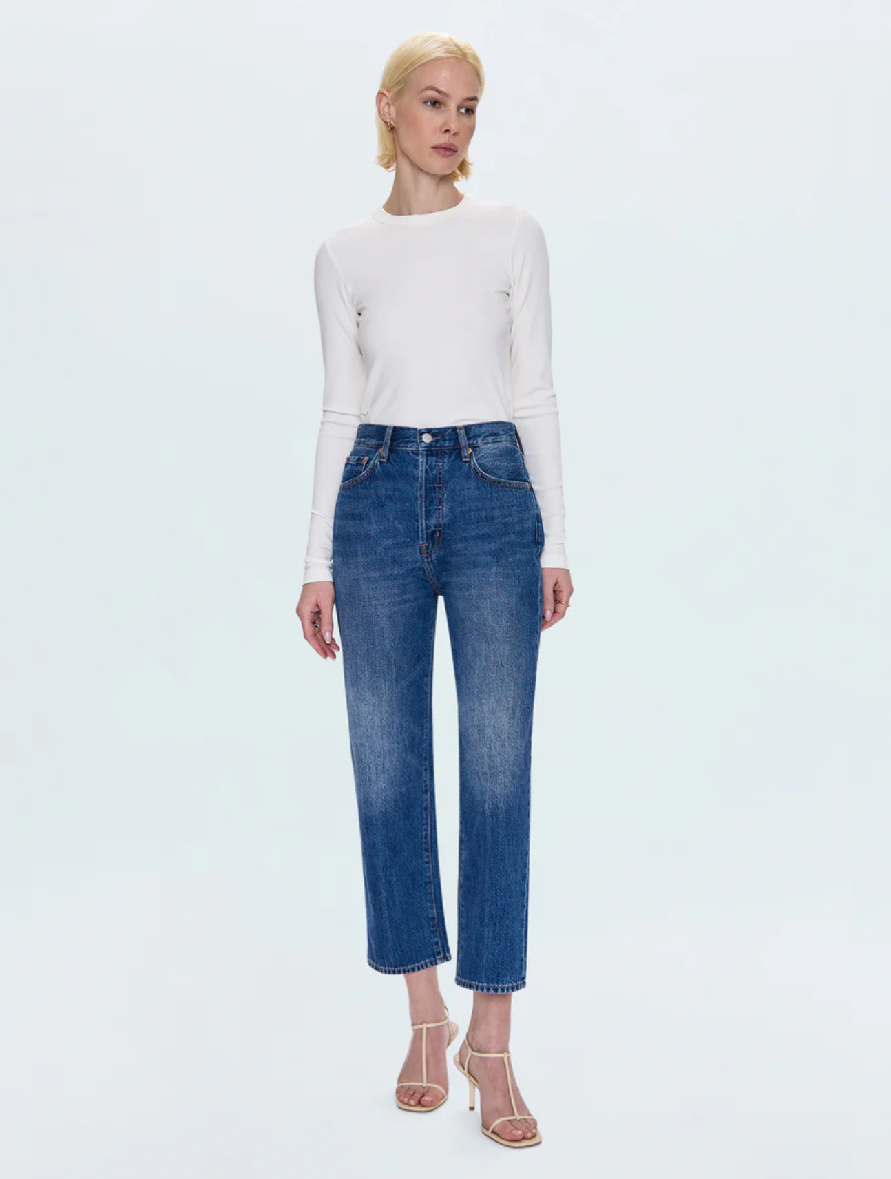 Cassie Super High Rise Straight Leg