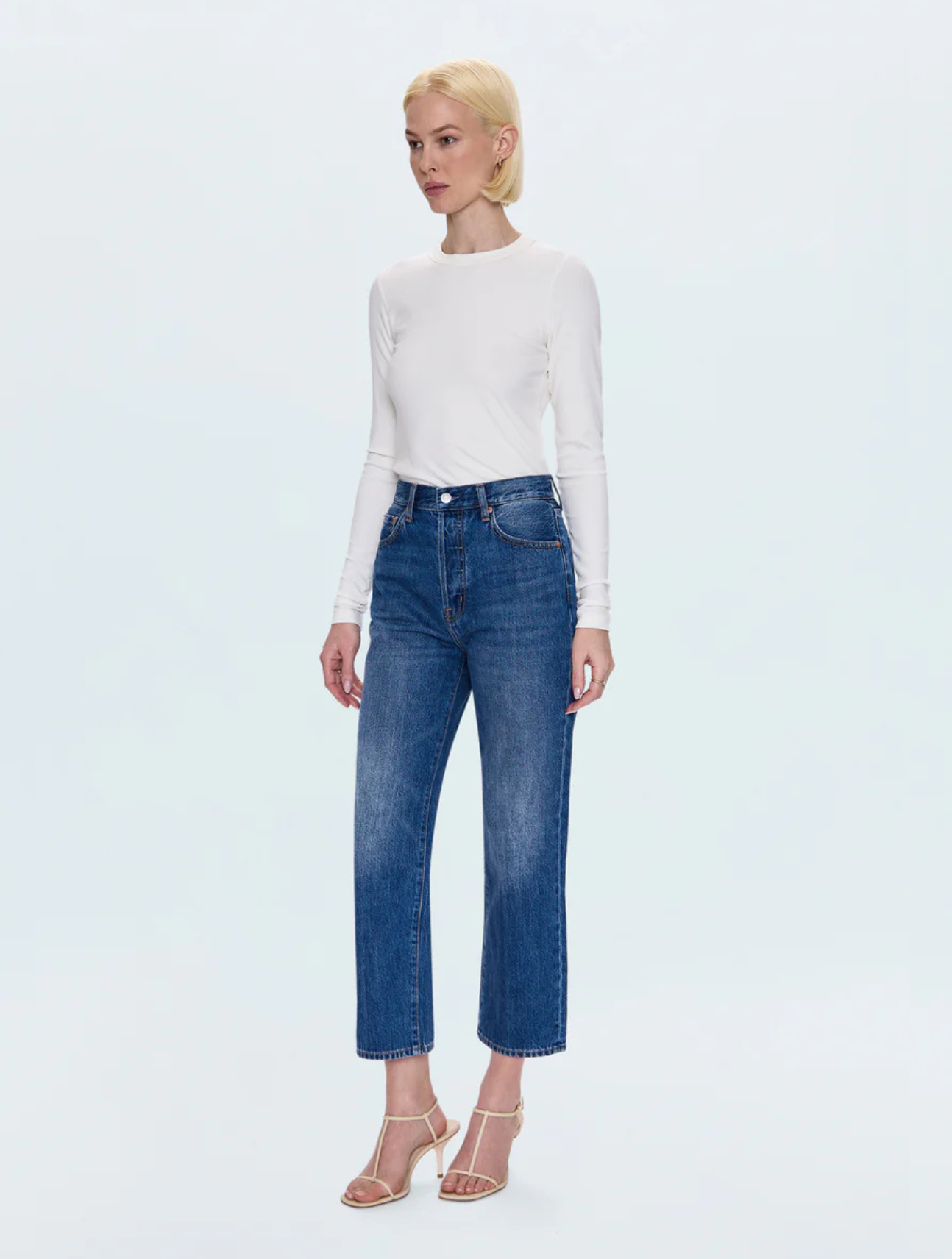 Cassie Super High Rise Straight Leg