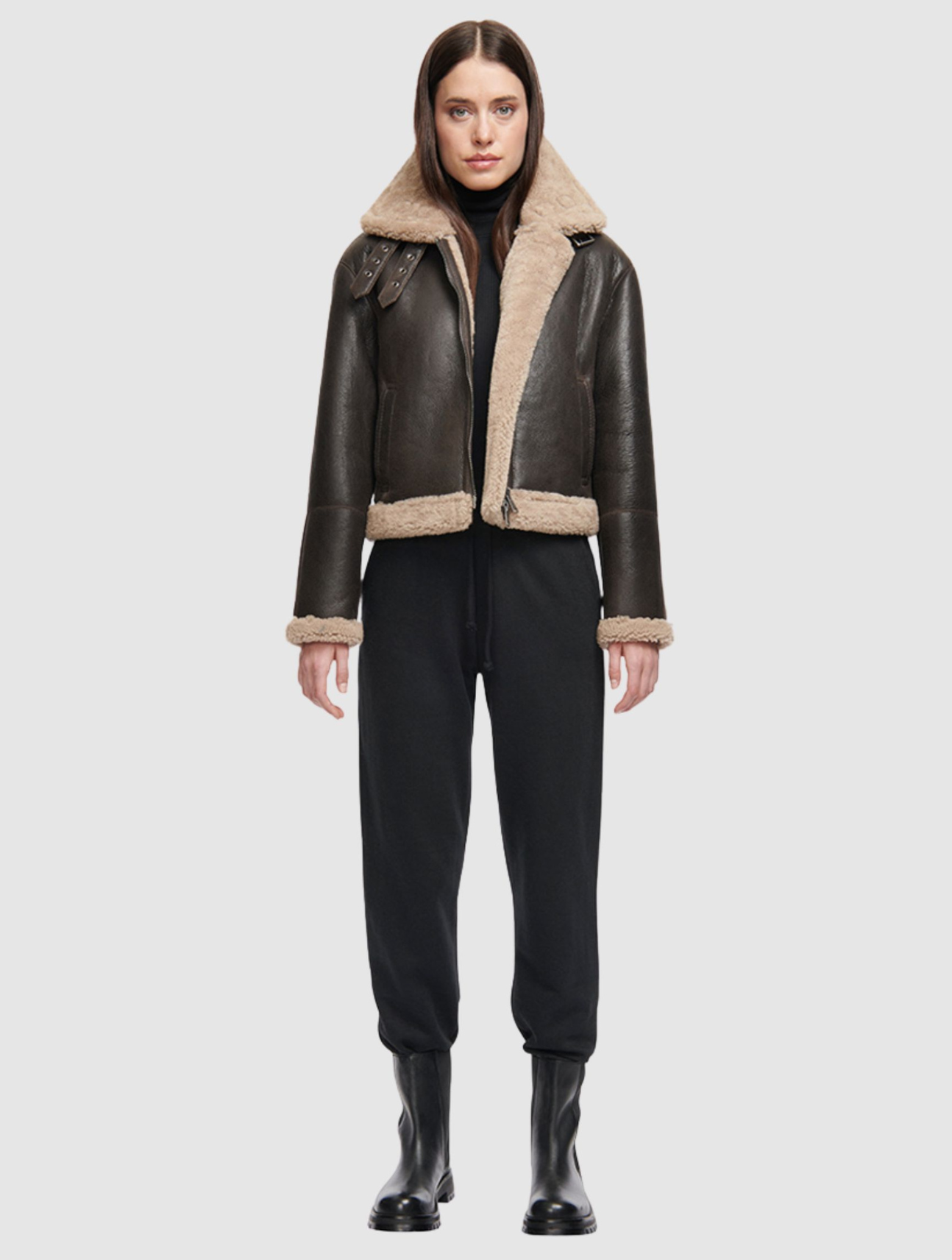 Trace Shearling Jacket