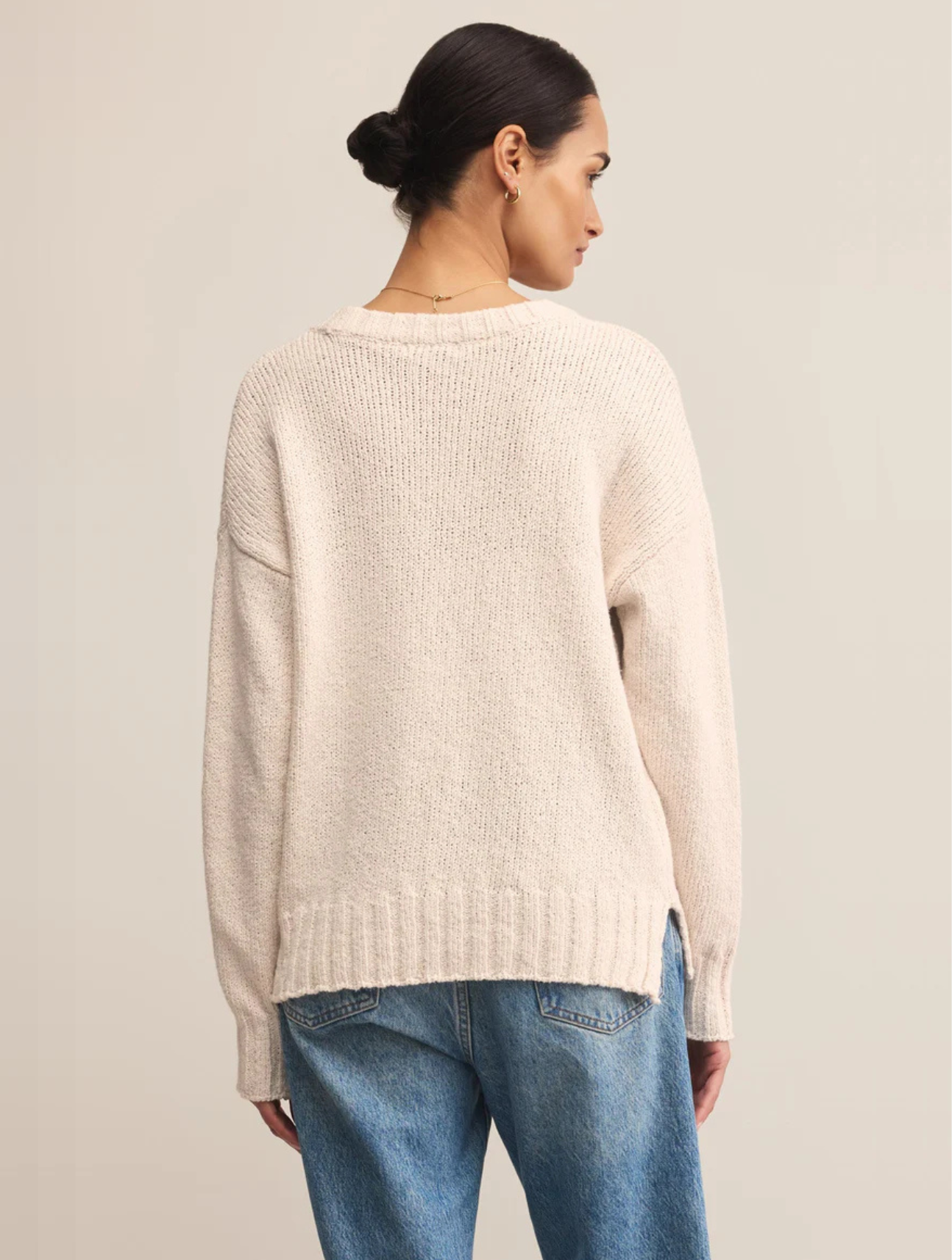 Beck Textured Knit Sweater