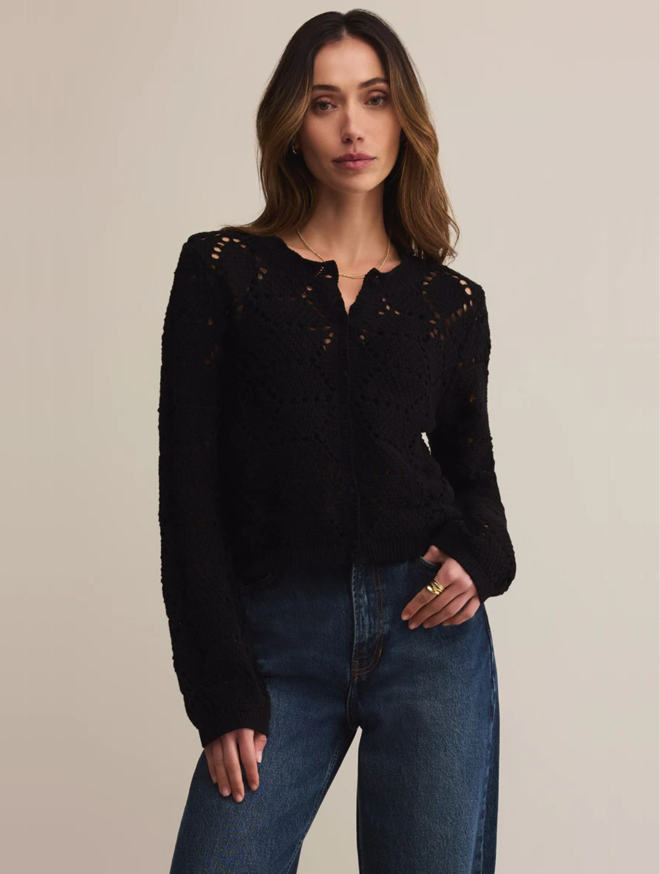 Rosalyn Diamond Cardigan