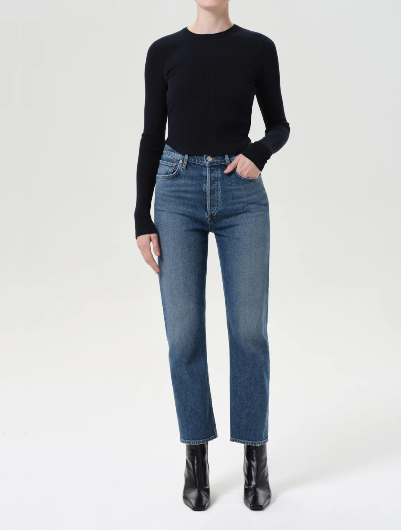 90's Pinch Waist Crop