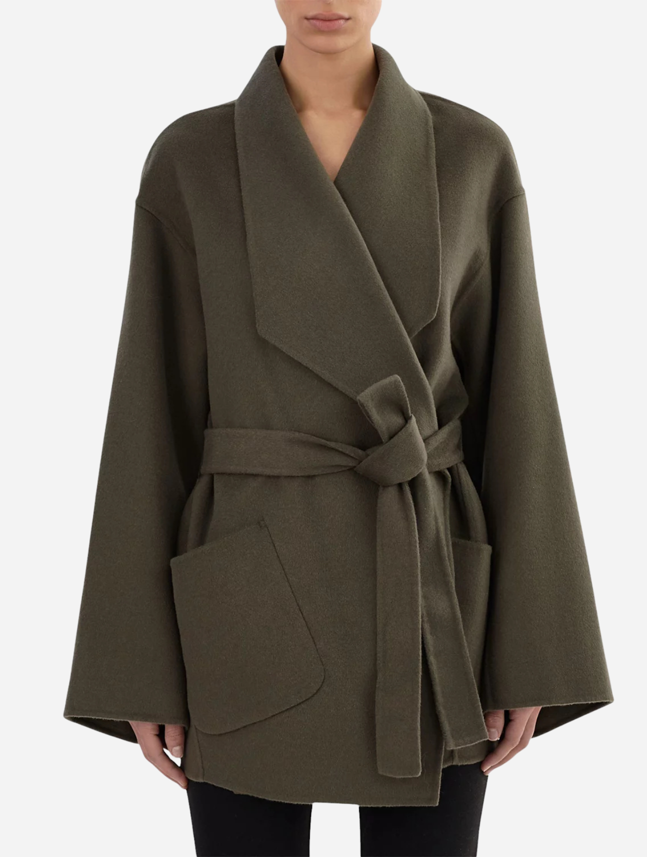 Mekia Double Face Wool Coat