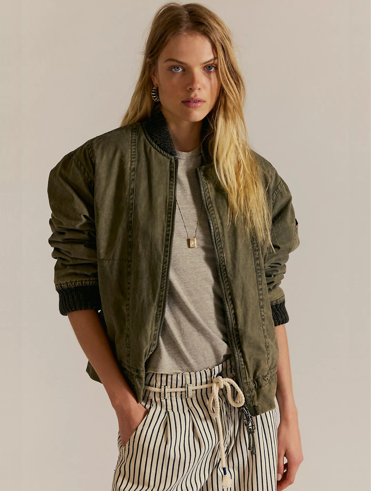 Jax Washed Bomber