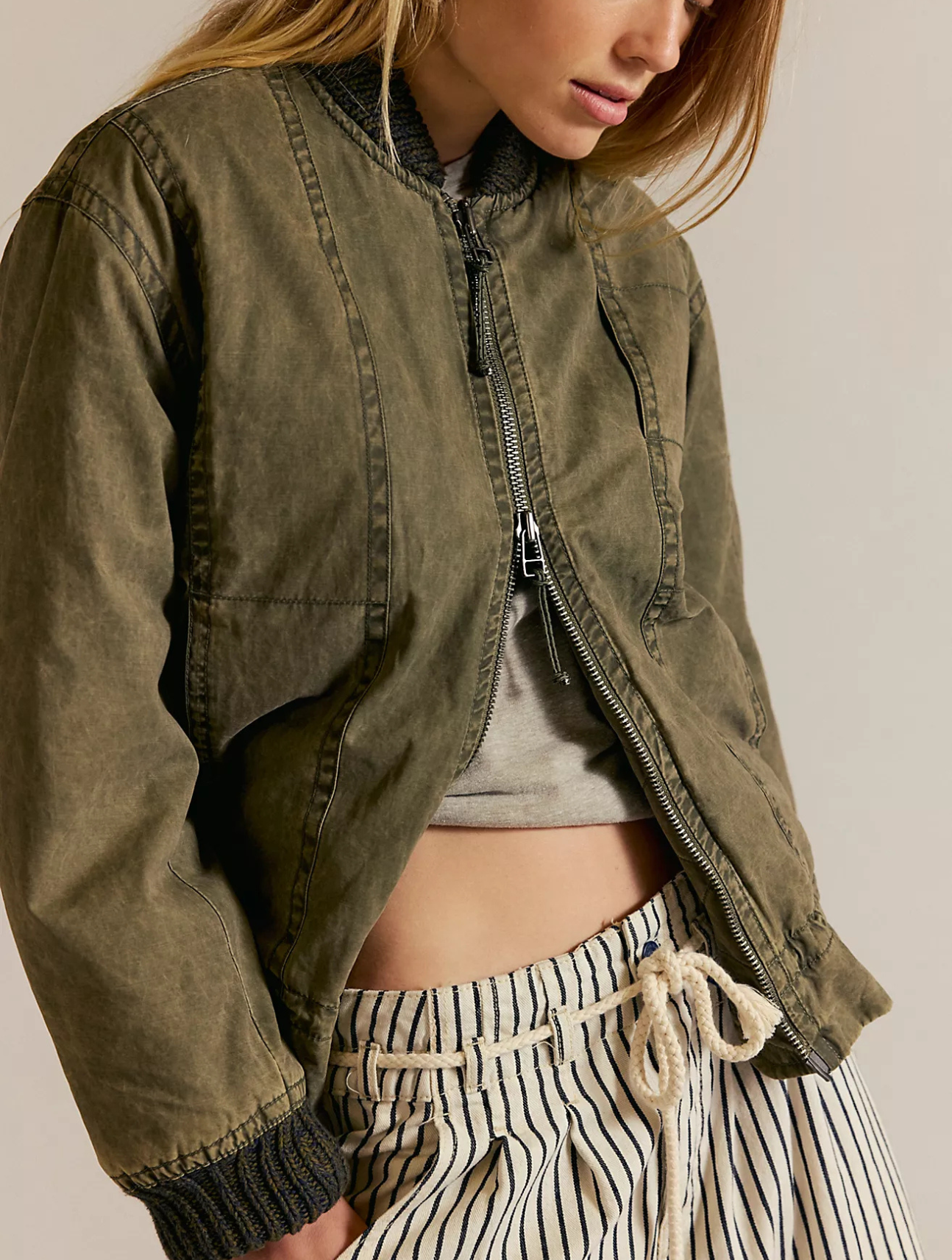 Jax Washed Bomber