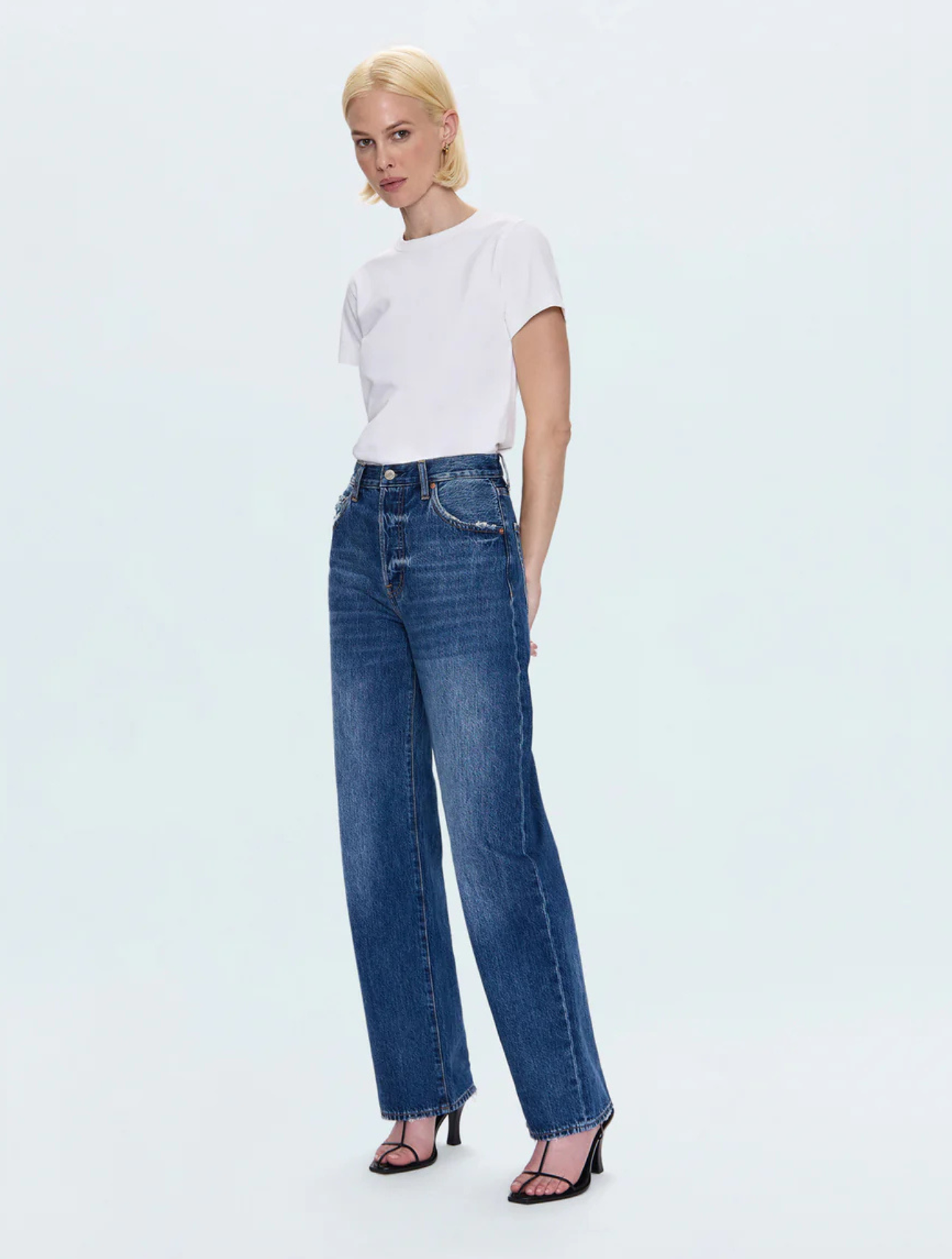 Tate Bowed Wide Leg