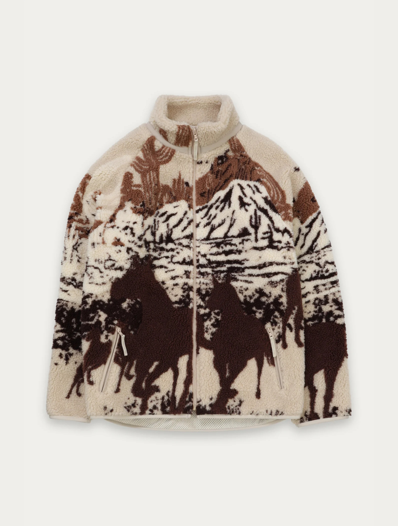 Printed Sherpa Fleece
