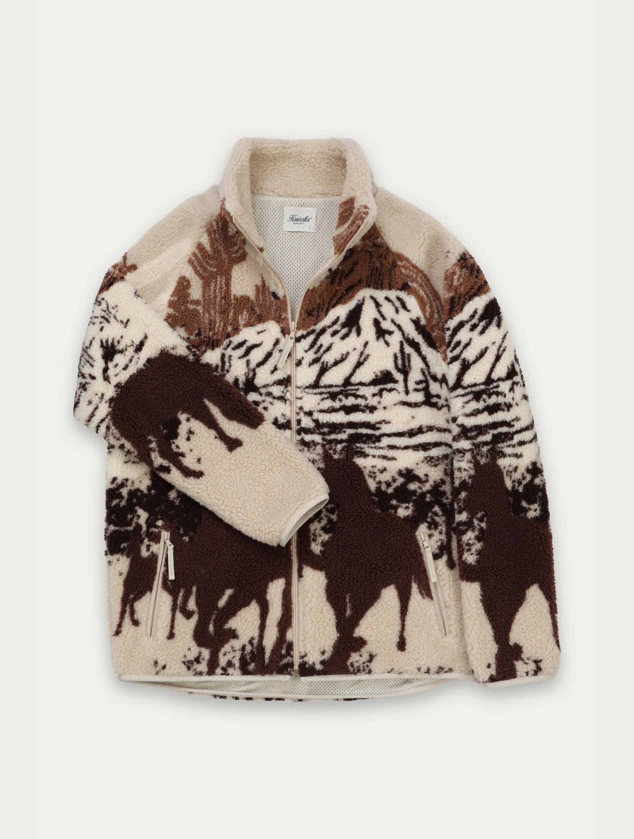 Printed Sherpa Fleece