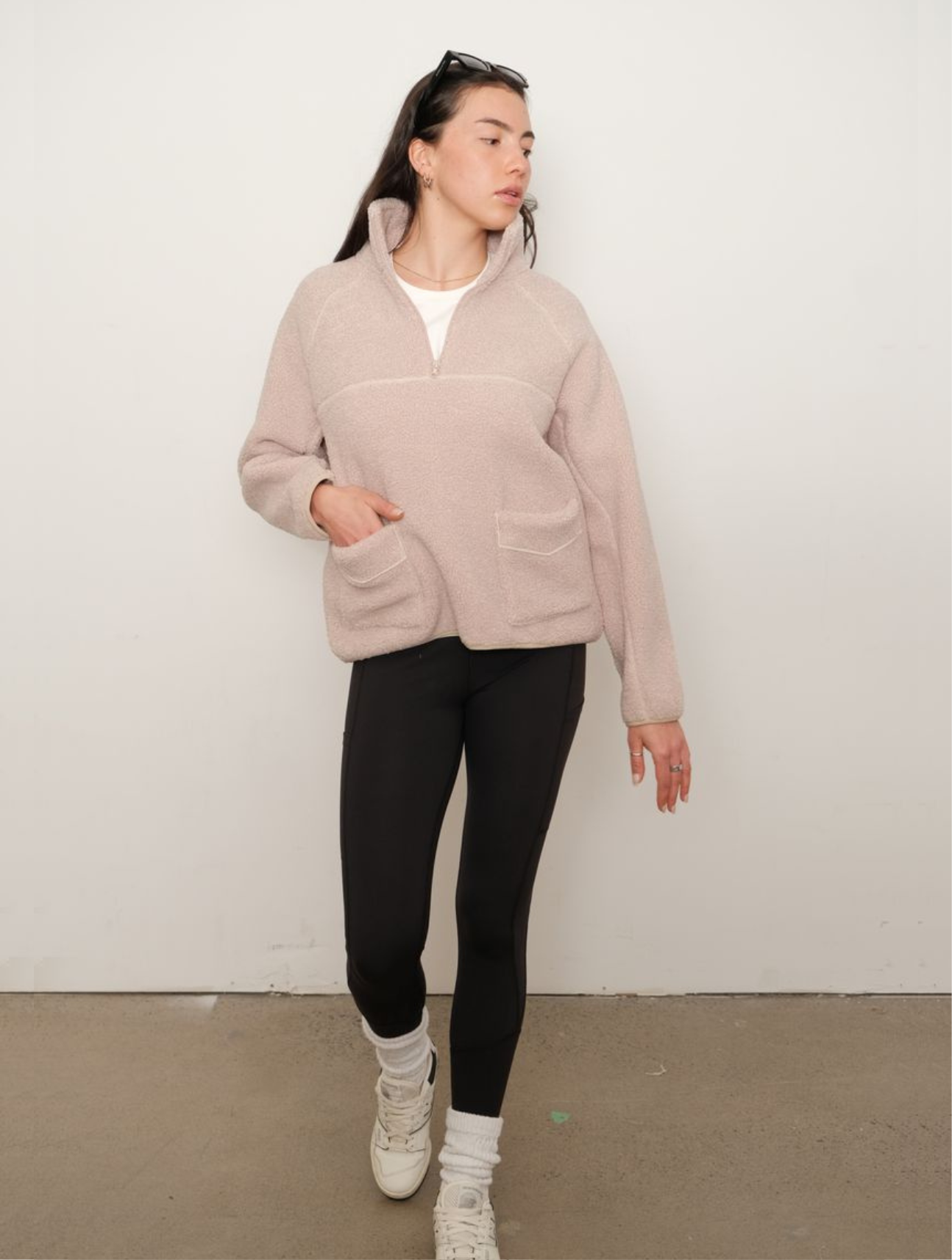 Carter Sherpa Zip Up