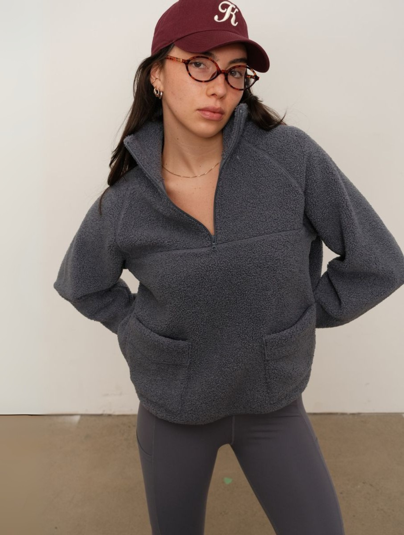 Carter Sherpa Zip Up