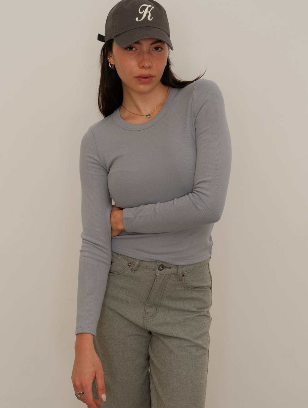 Plush Rib Long Sleeve