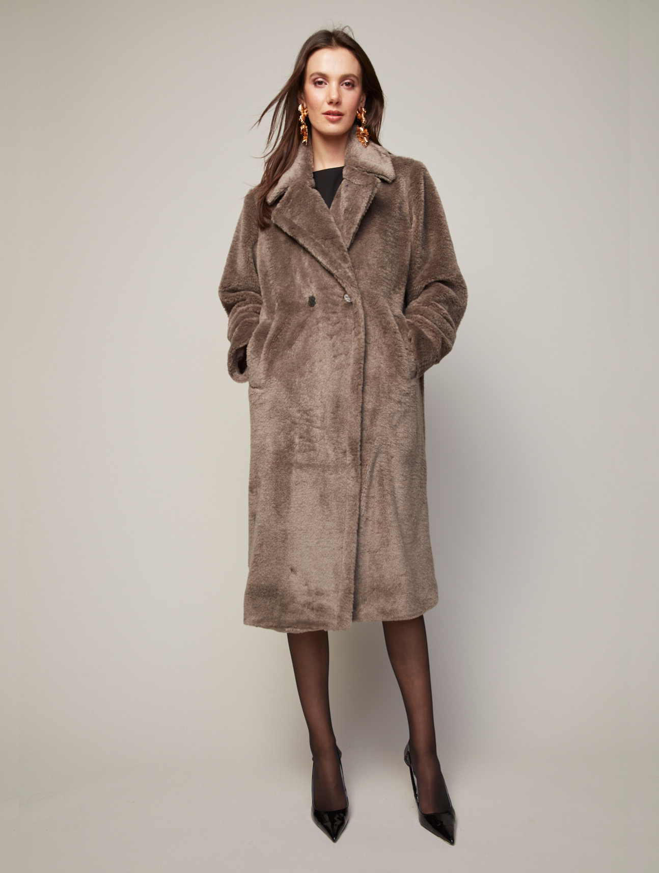Bear Faux Fur Coat