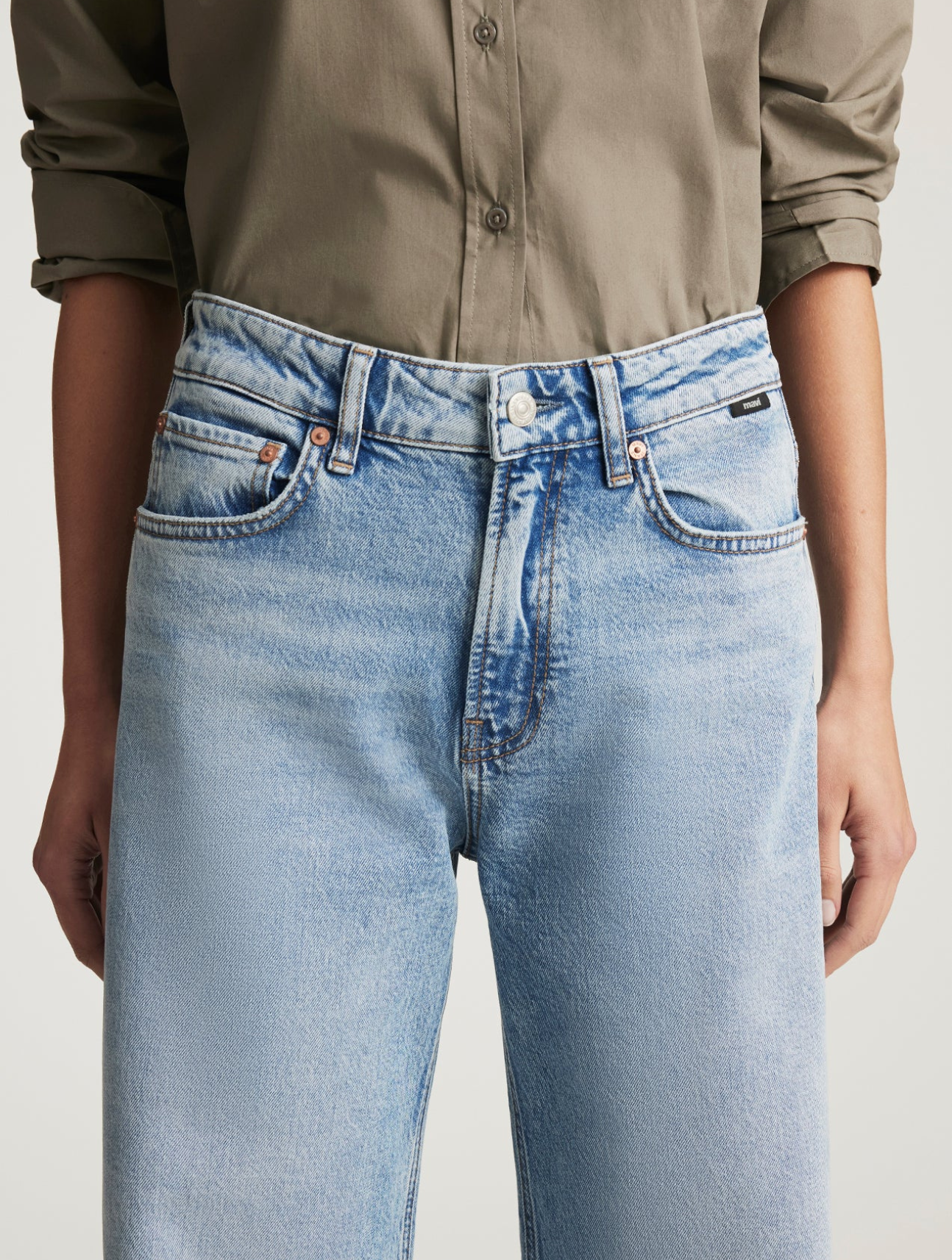 Florida Cuffed Wide Leg Jeans